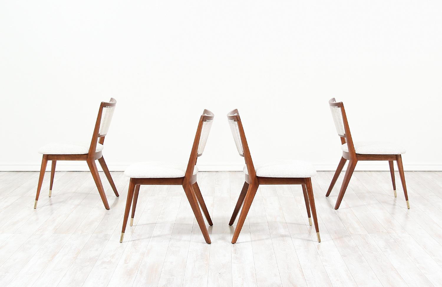 Mid-20th Century Midcentury Dining Chairs by John Keal for Brown Saltman