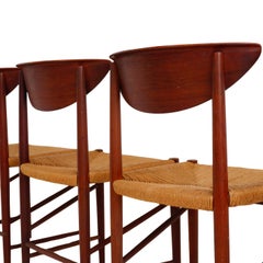 Midcentury Dining Chairs by Peter Hvidt & Orla Mølgaard-Nielsen, 1950s