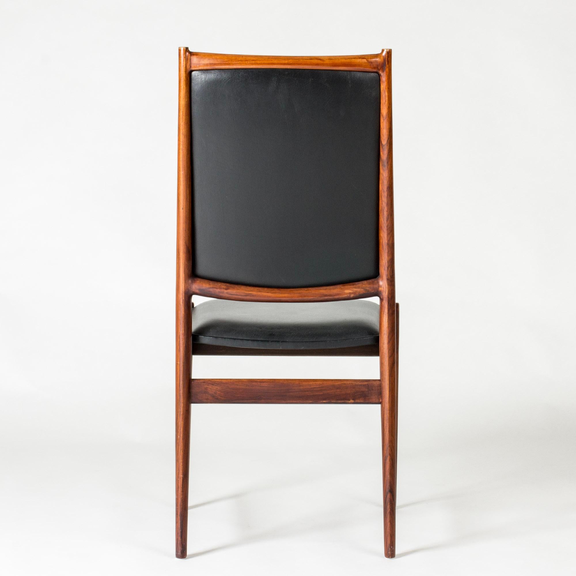 Midcentury dining chairs by Torbjørn Afdal, Bruksbo, Norway, 1960s, set of six For Sale 2