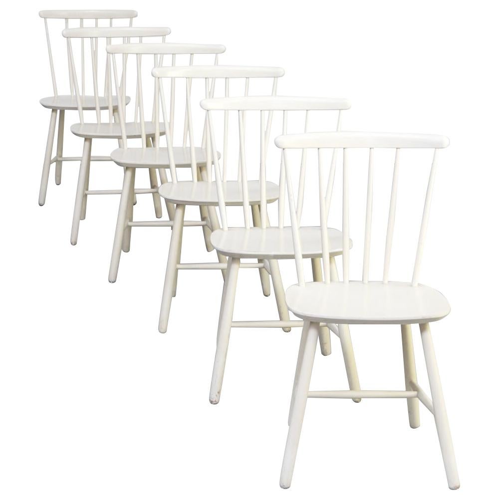 Midcentury Dining Chairs for Farstrup Mobler Set of 6 For Sale