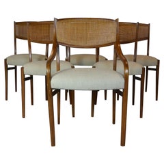 Midcentury Dining Chairs, Set of 6