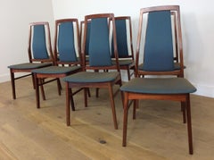 Midcentury Dining Chairs Set of 8 by Niels Koefoed