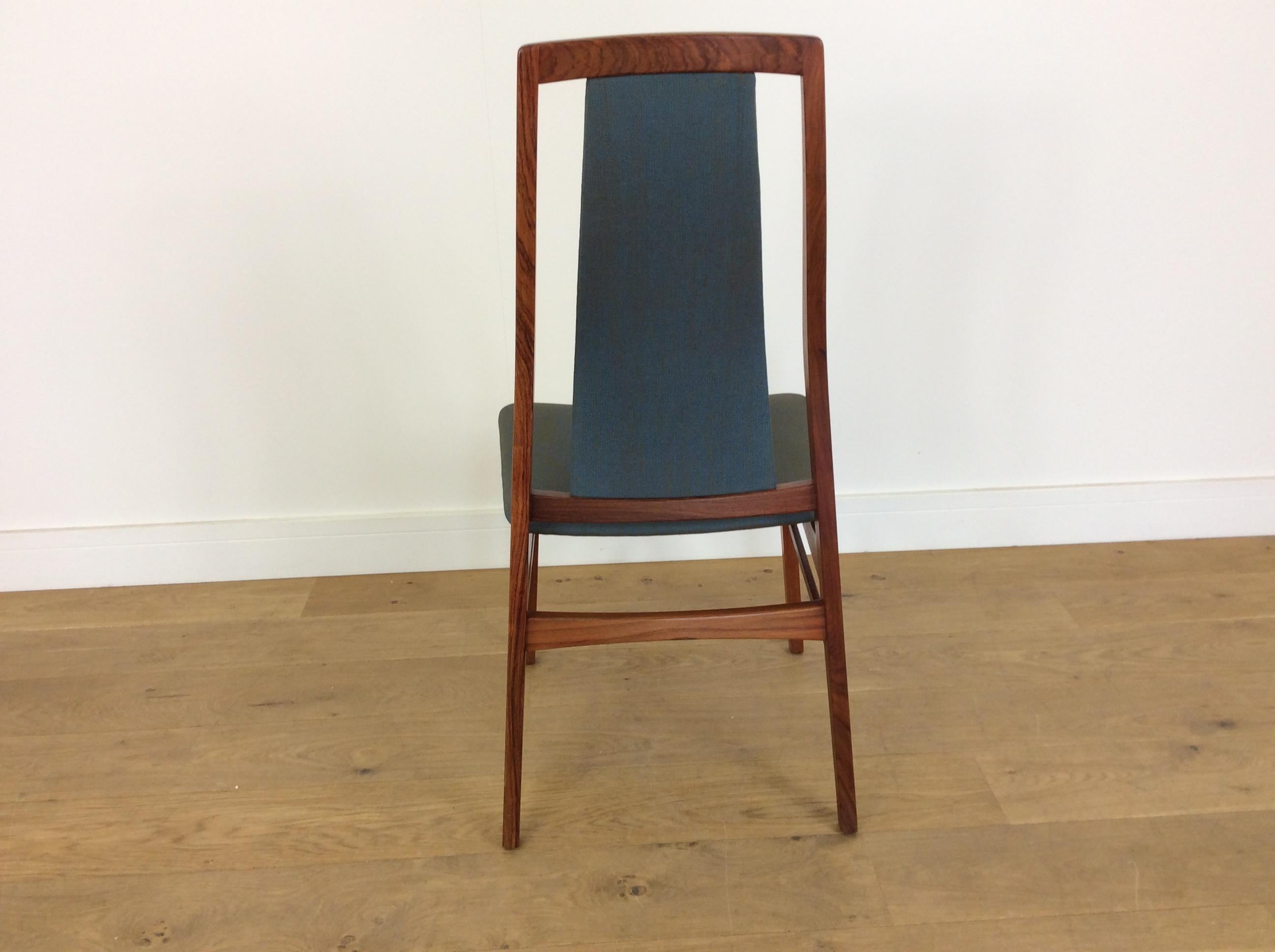 20th Century Midcentury Dining Chairs Set of 8 by Niels Koefoed For Sale