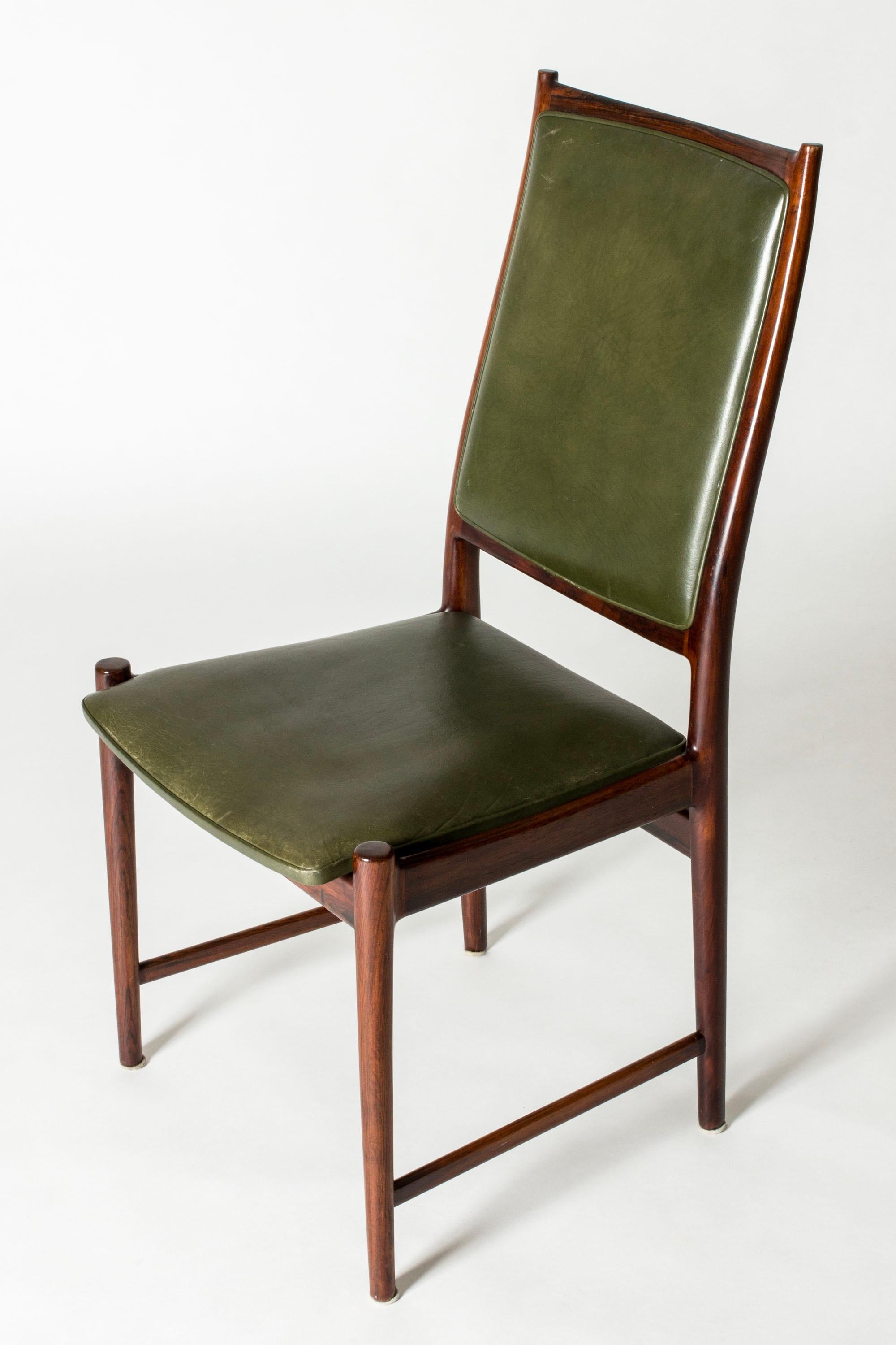 Chaises de salle à manger du milieu du siècle, Torbjørn Afdal, Bruksbo, Norvège, années 1960, ensemble de huit pièces Bon état - En vente à Stockholm, SE