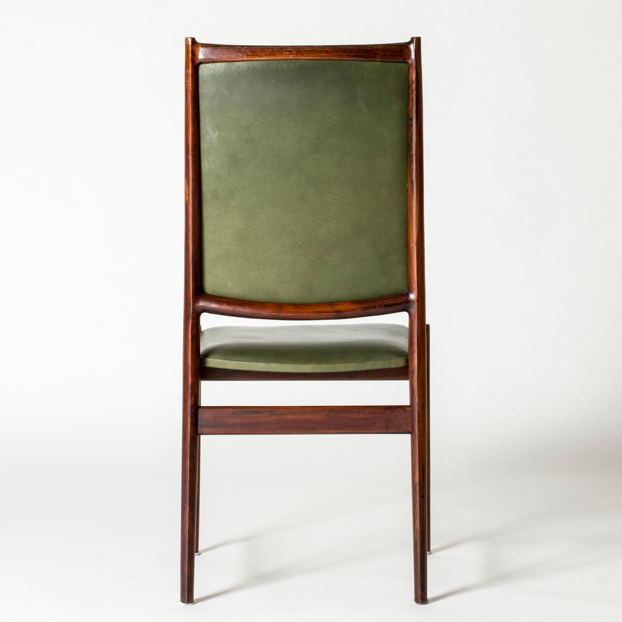 Chaises de salle à manger du milieu du siècle, Torbjørn Afdal, Bruksbo, Norvège, années 1960, ensemble de huit pièces en vente 1