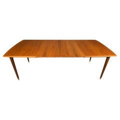 Midcentury Dining Table attr. to Gustav Bahus Eftf. , Teak Wood, Norway, 1950s