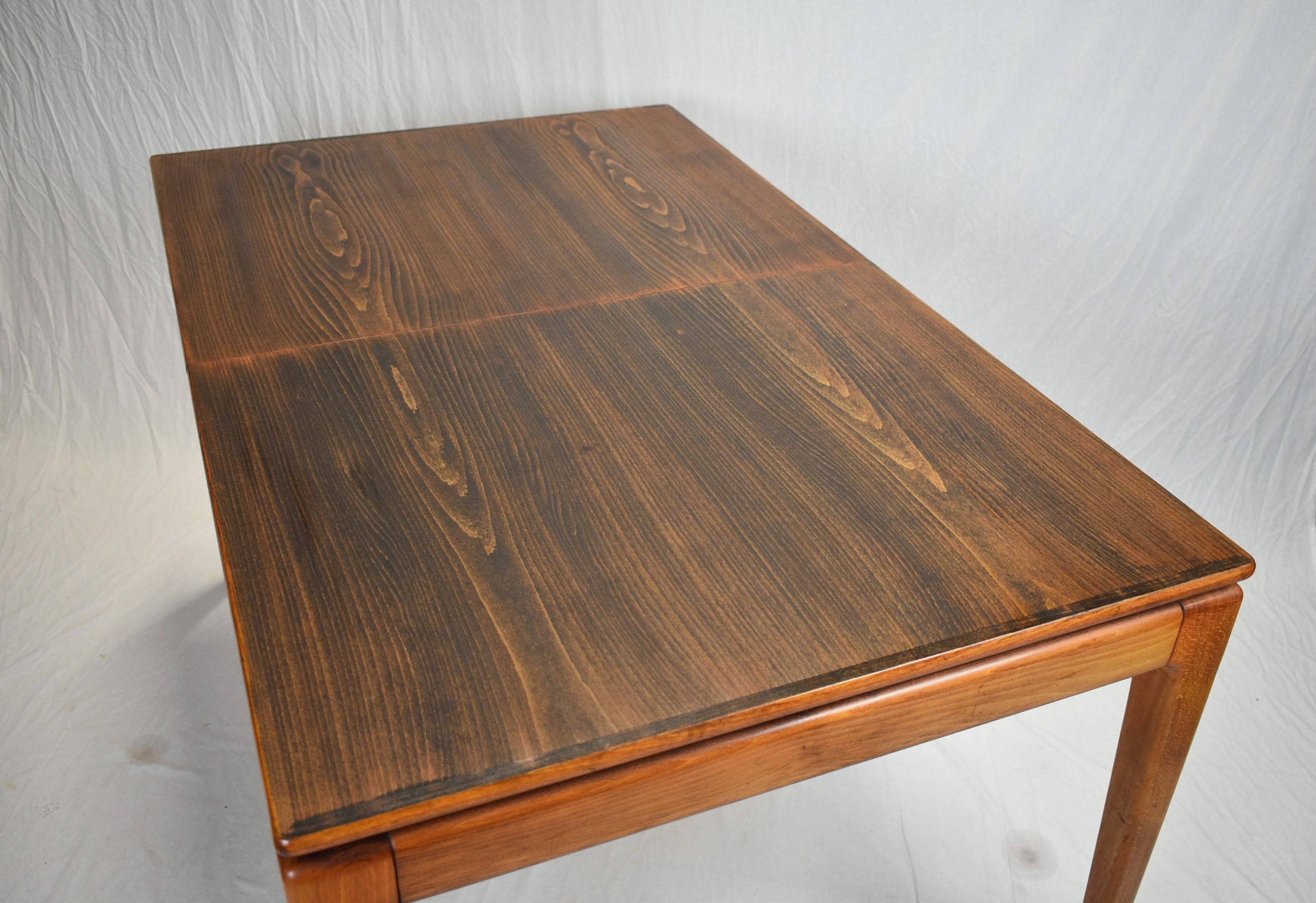 Midcentury Dining Table by Dřevotvar, 1970s For Sale 4