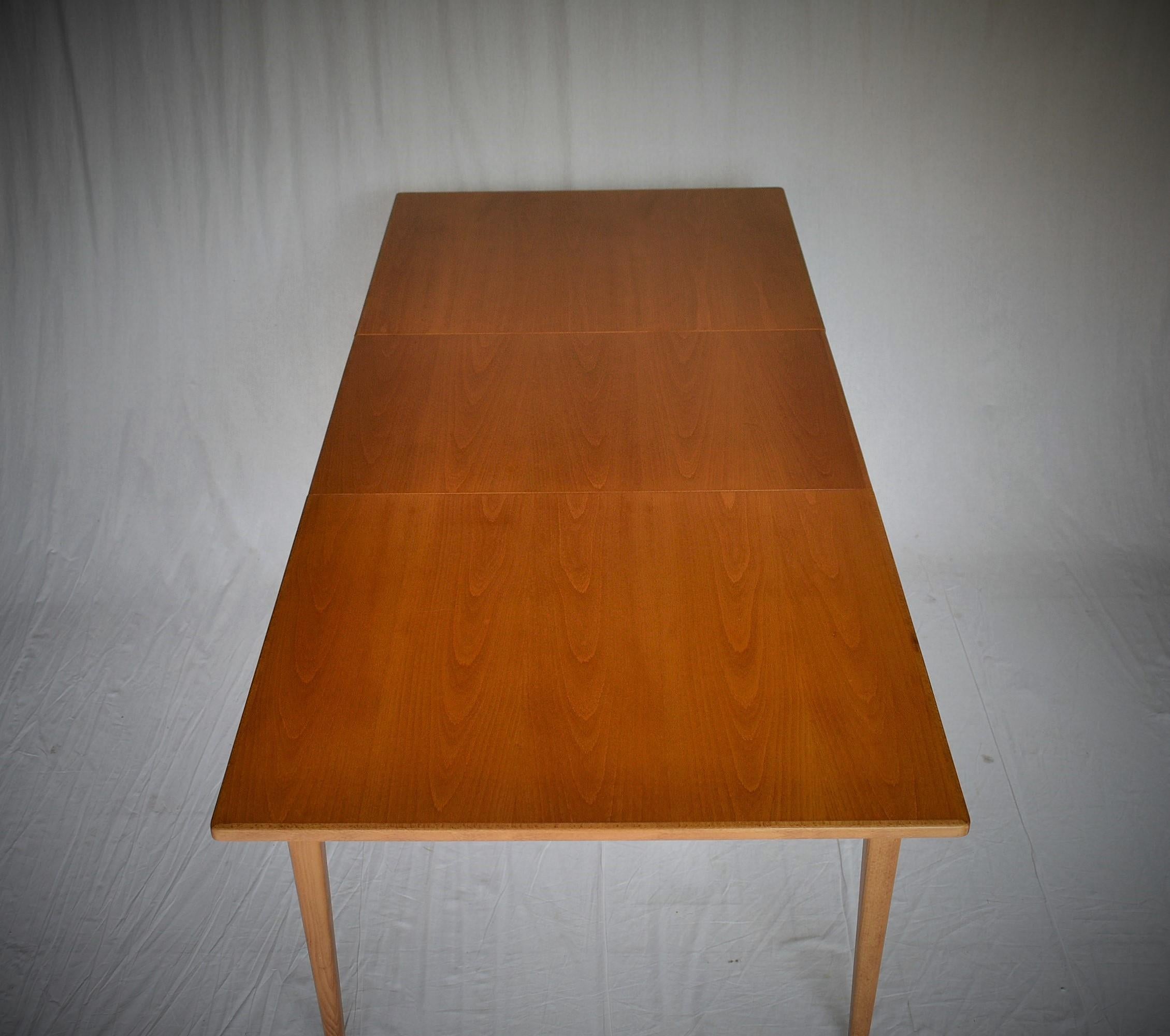 Midcentury Dining Table by Dřevotvar, 1970s For Sale 6