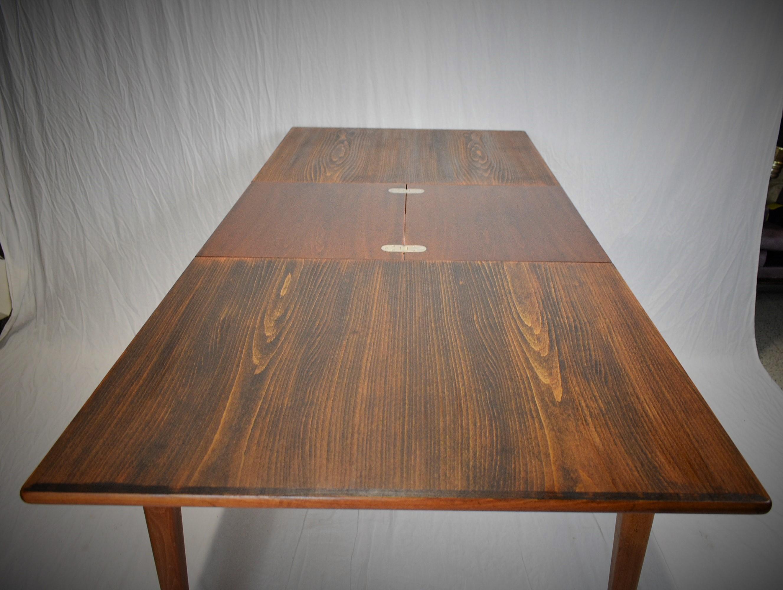 Midcentury Dining Table by Dřevotvar, 1970s For Sale 6