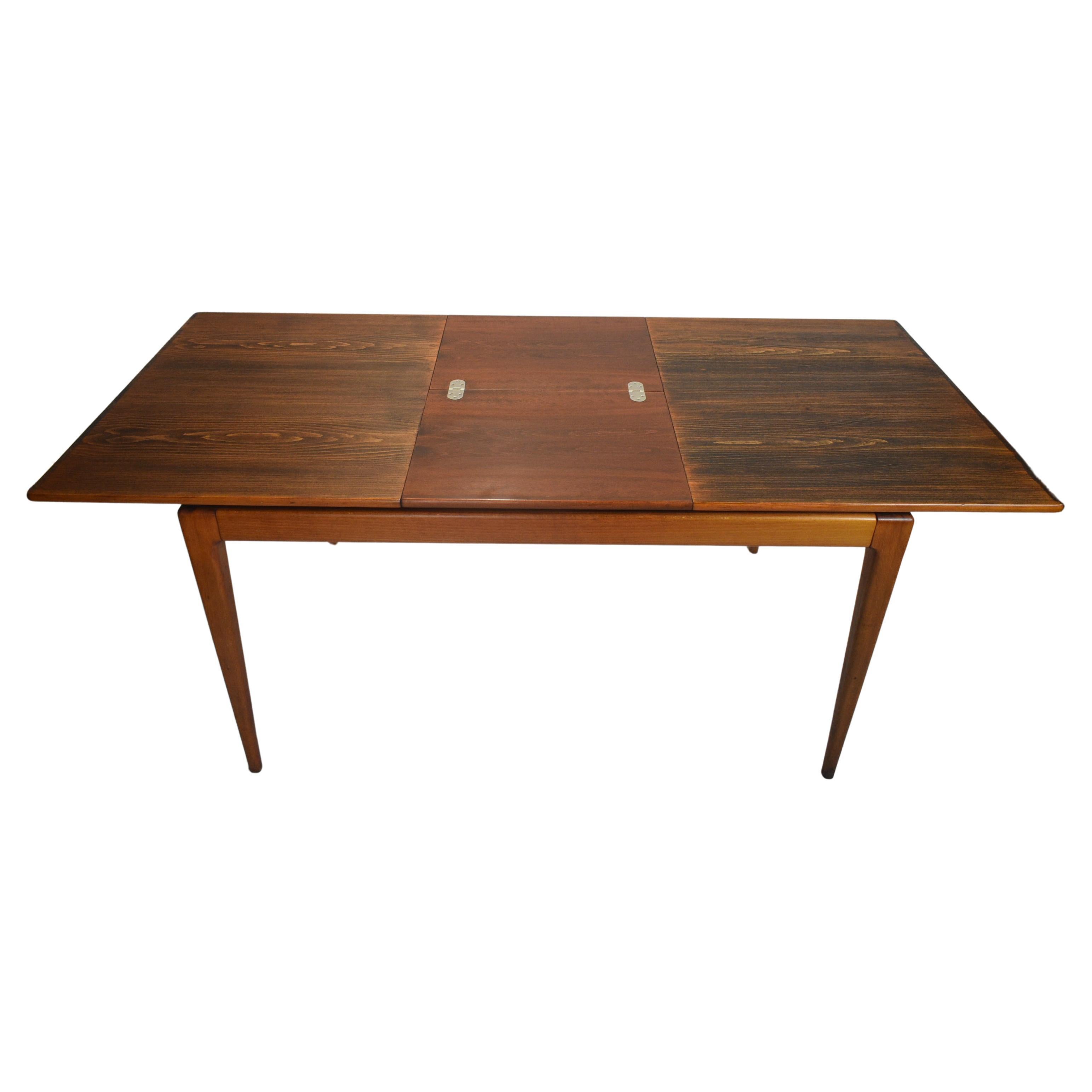 Wood Midcentury Dining Table by Dřevotvar, 1970s For Sale