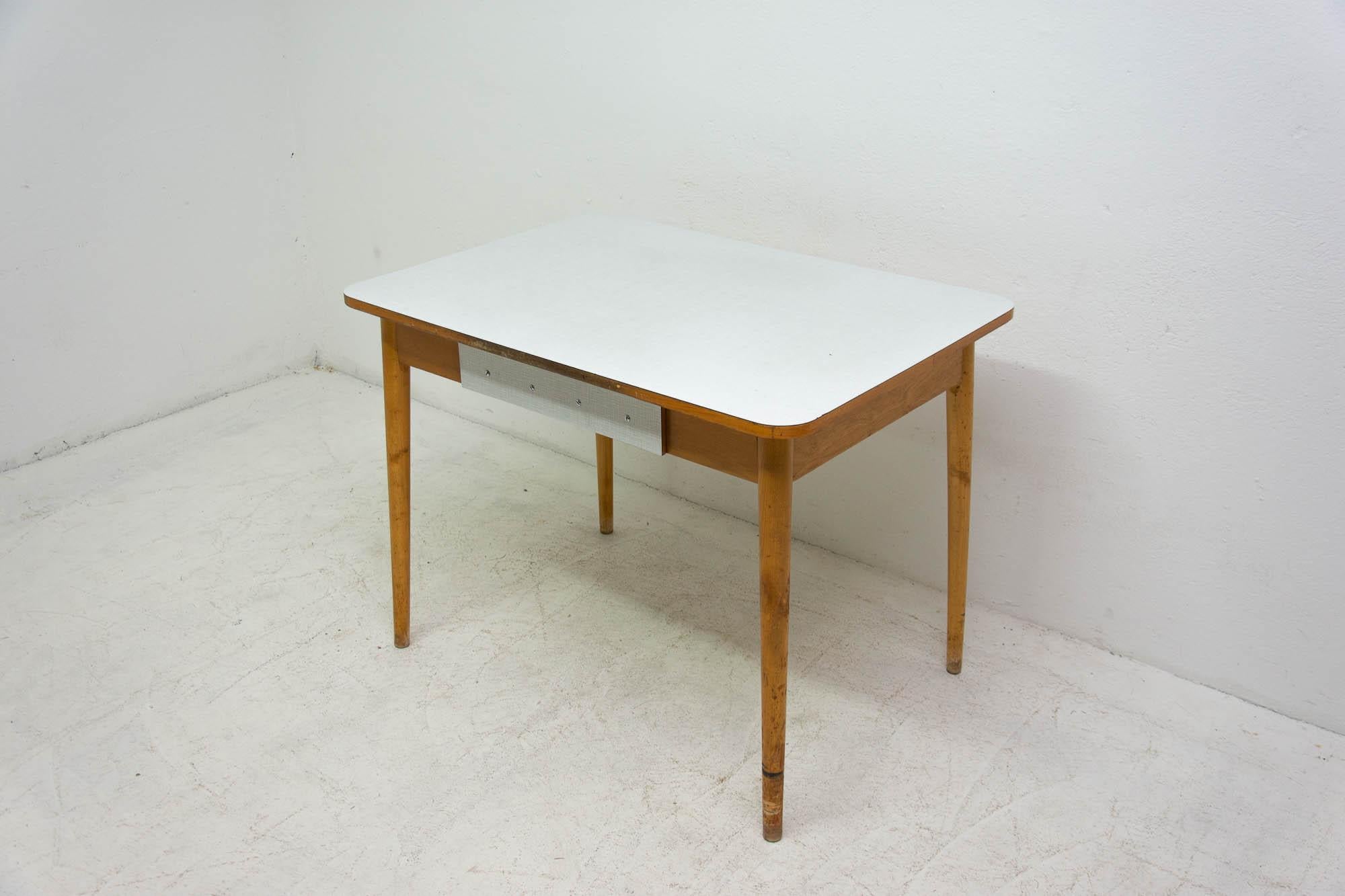 20th Century Midcentury Dining Table, Czechoslovakia, 1960s For Sale