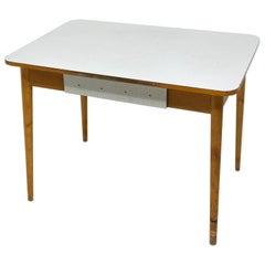 Retro Midcentury Dining Table, Czechoslovakia, 1960s