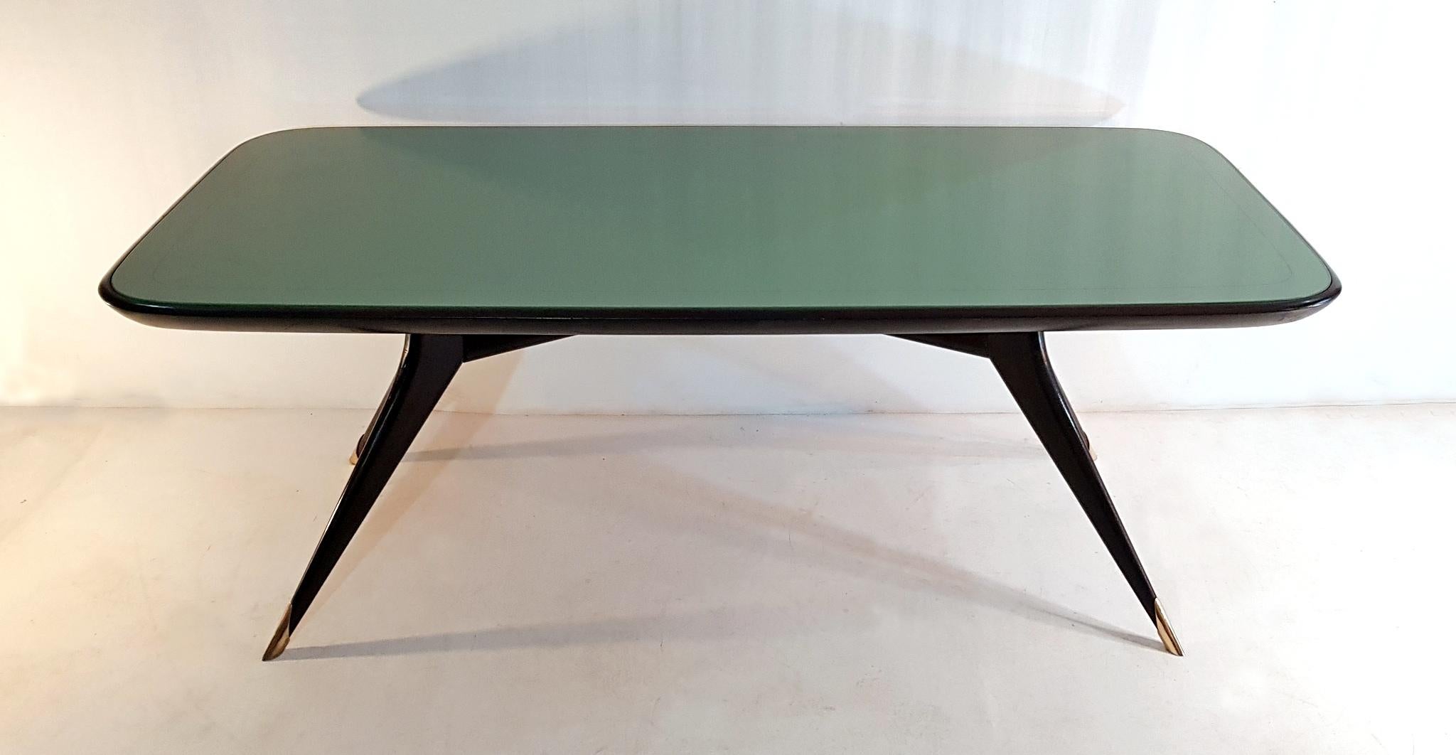 20th Century Midcentury Dining Table in the Style of Ico Parisi Italy
