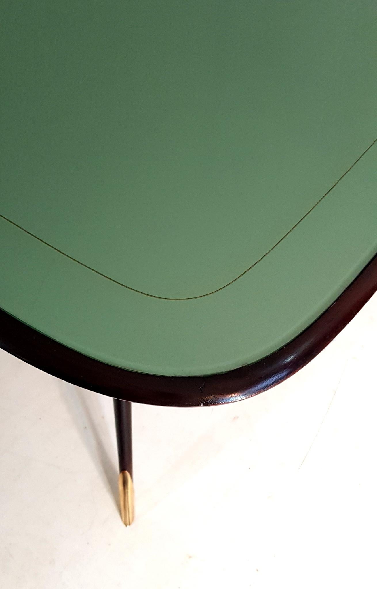 Midcentury Dining Table in the Style of Ico Parisi Italy 1
