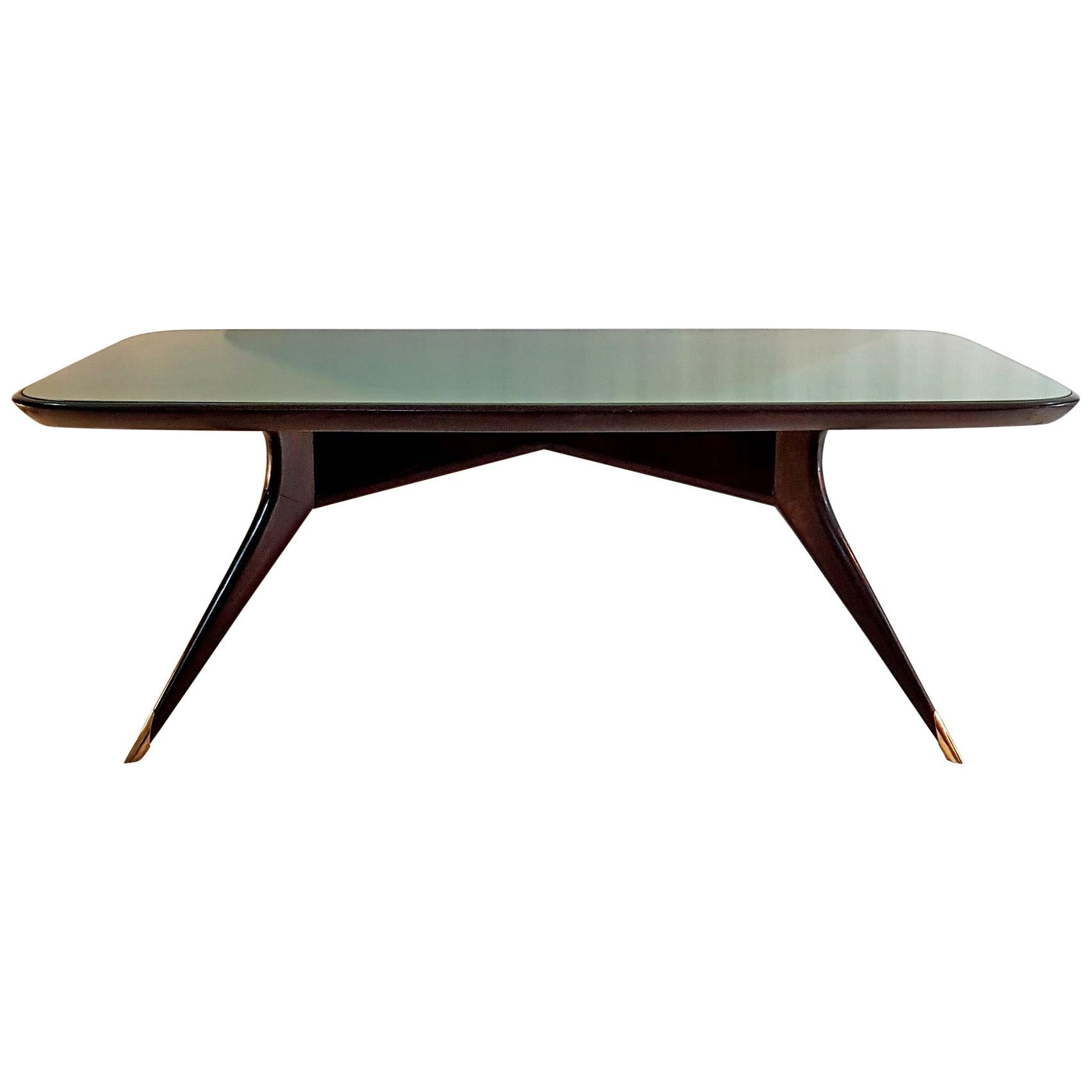 Midcentury Dining Table in the Style of Ico Parisi Italy