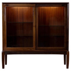 Midcentury Display Cabinet in Rosewood from Bramin, 1960s