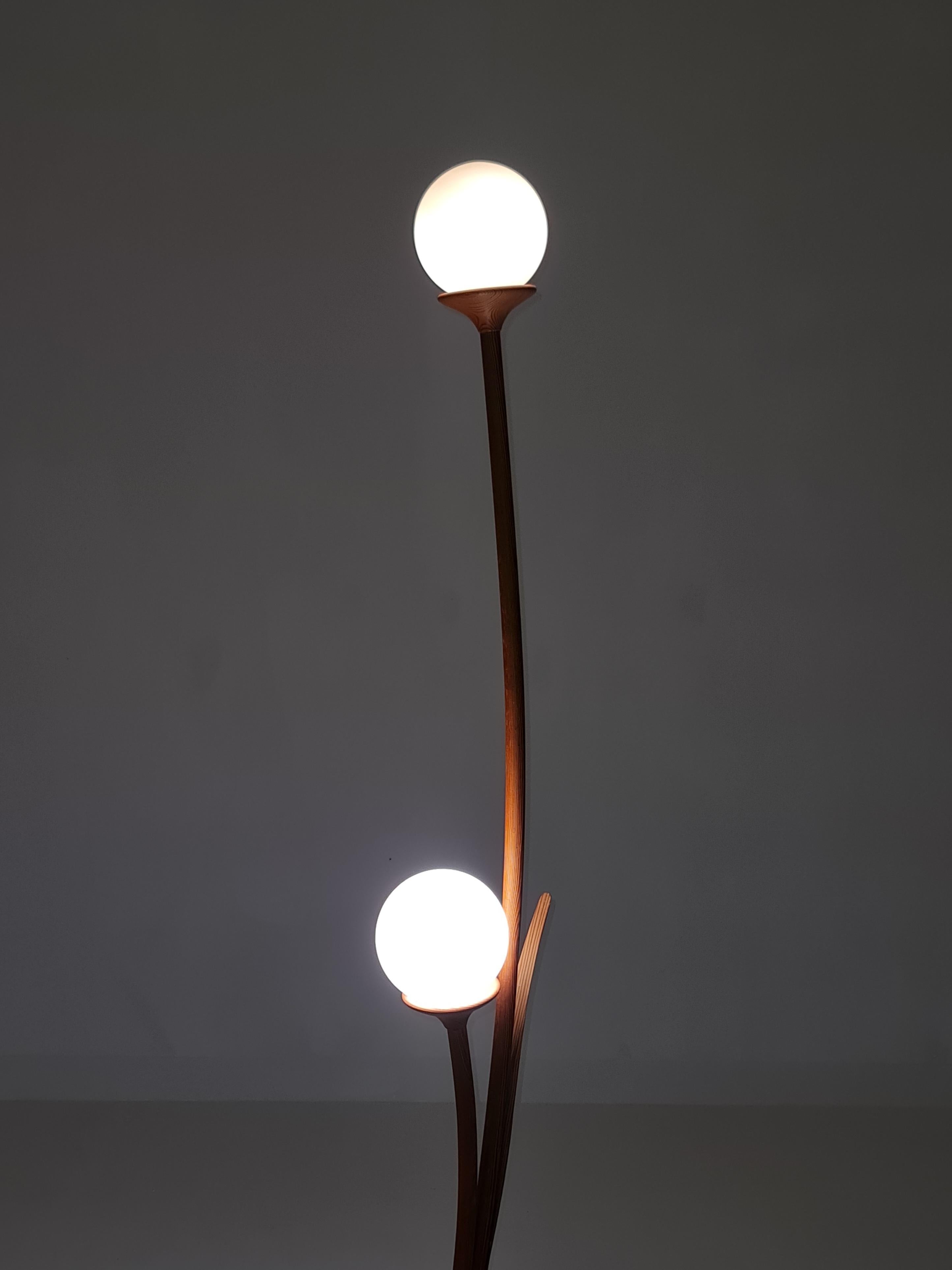 Midcentury Dnaish floor lamp By Domous , 1970s 3