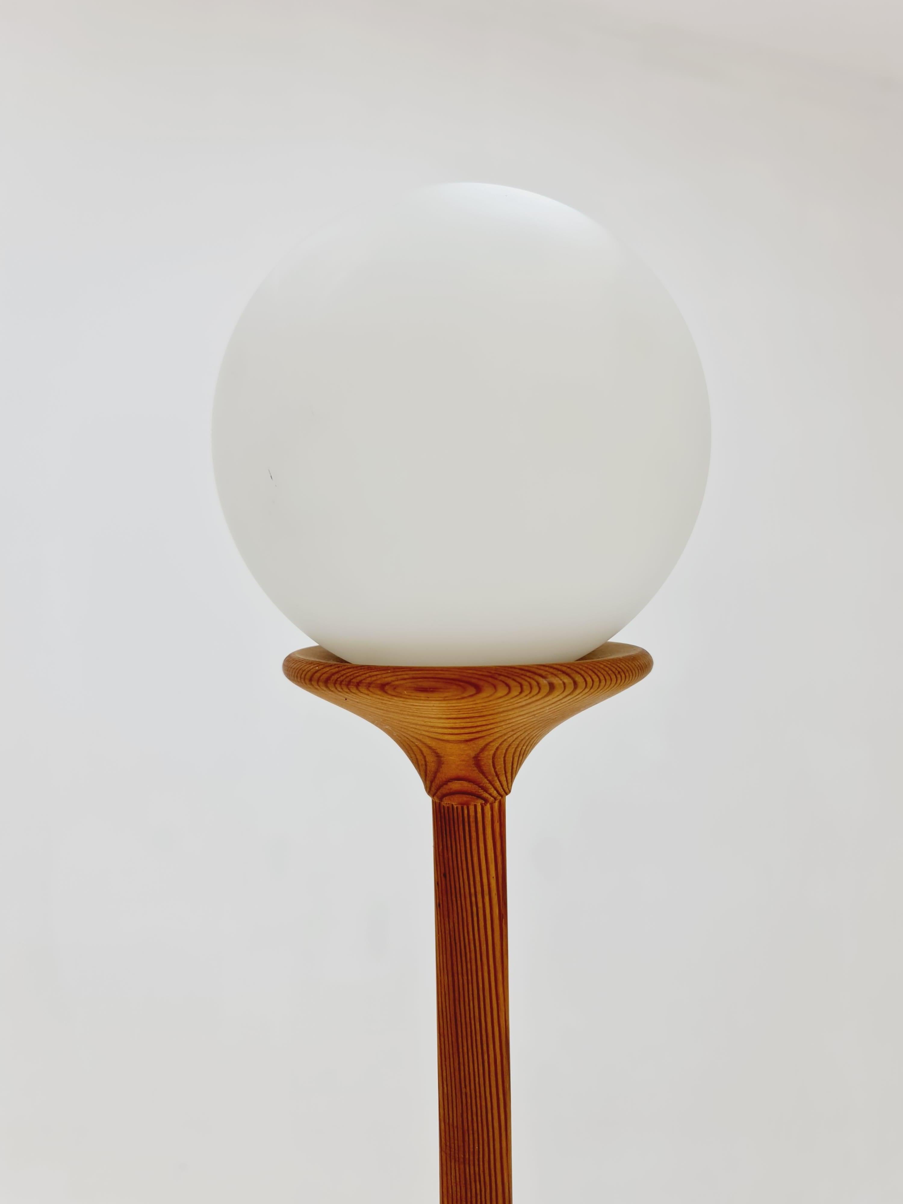 Fabric Midcentury Dnaish floor lamp By Domous , 1970s