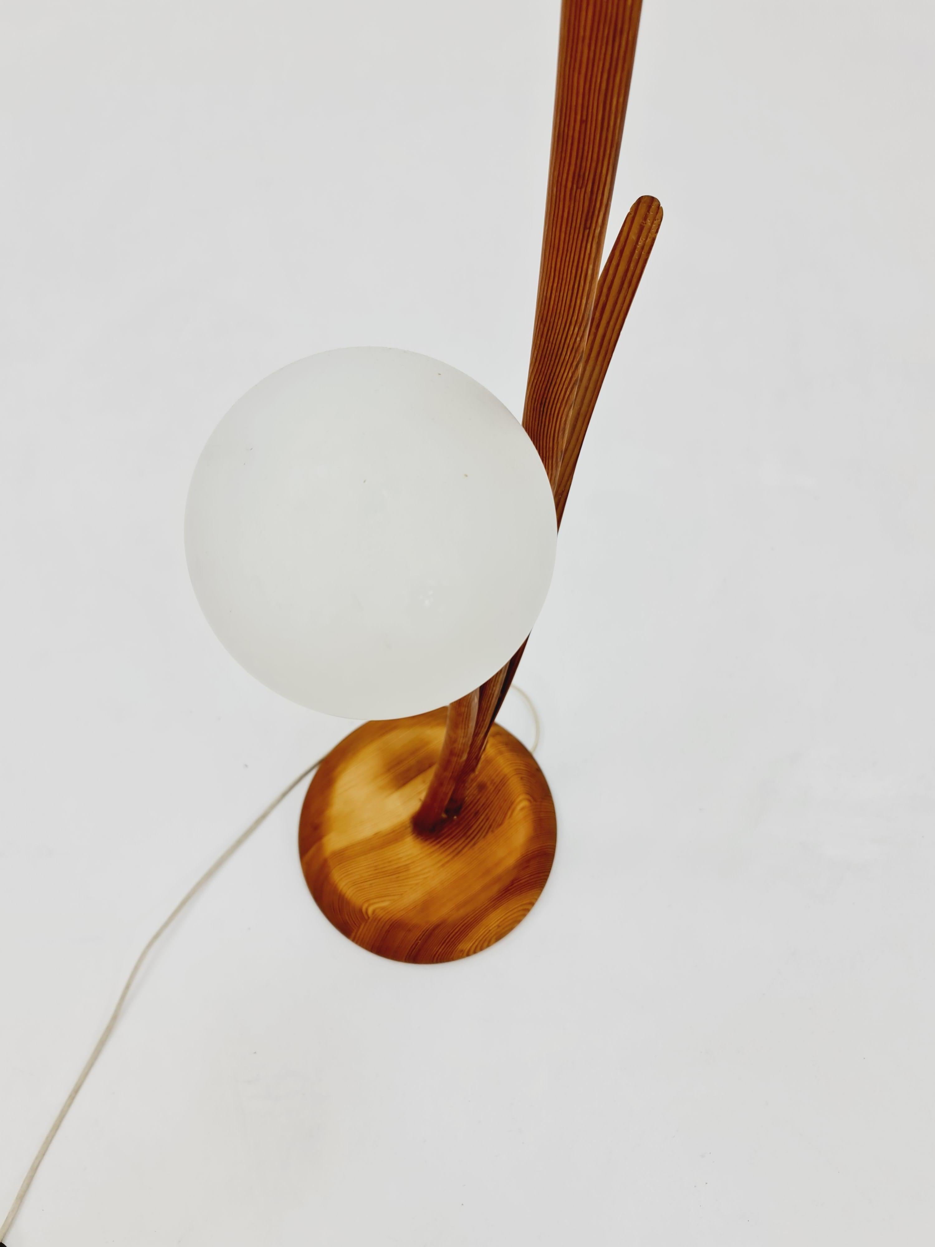 Midcentury Dnaish floor lamp By Domous , 1970s For Sale 1