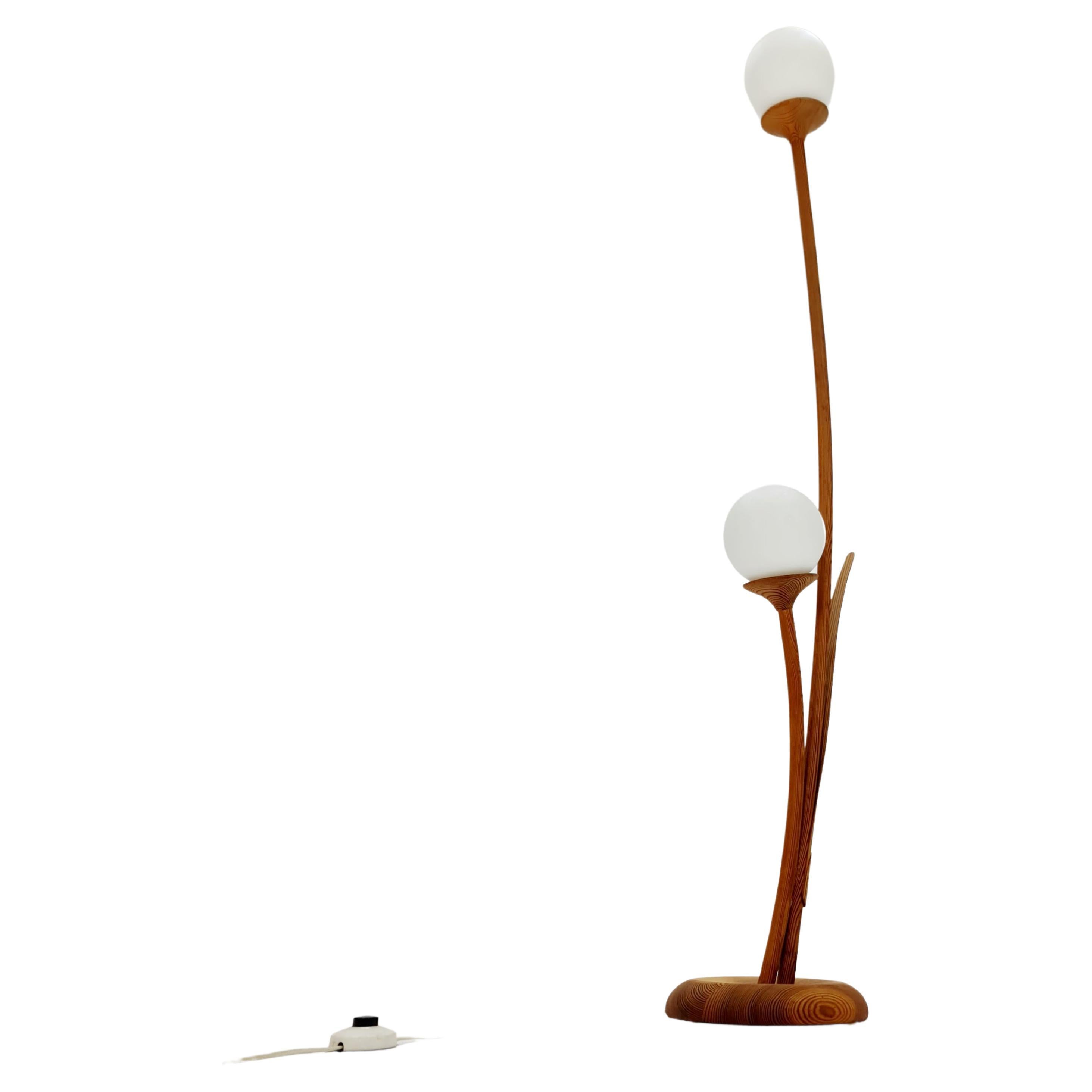 Midcentury Dnaish floor lamp By Domous , 1970s For Sale