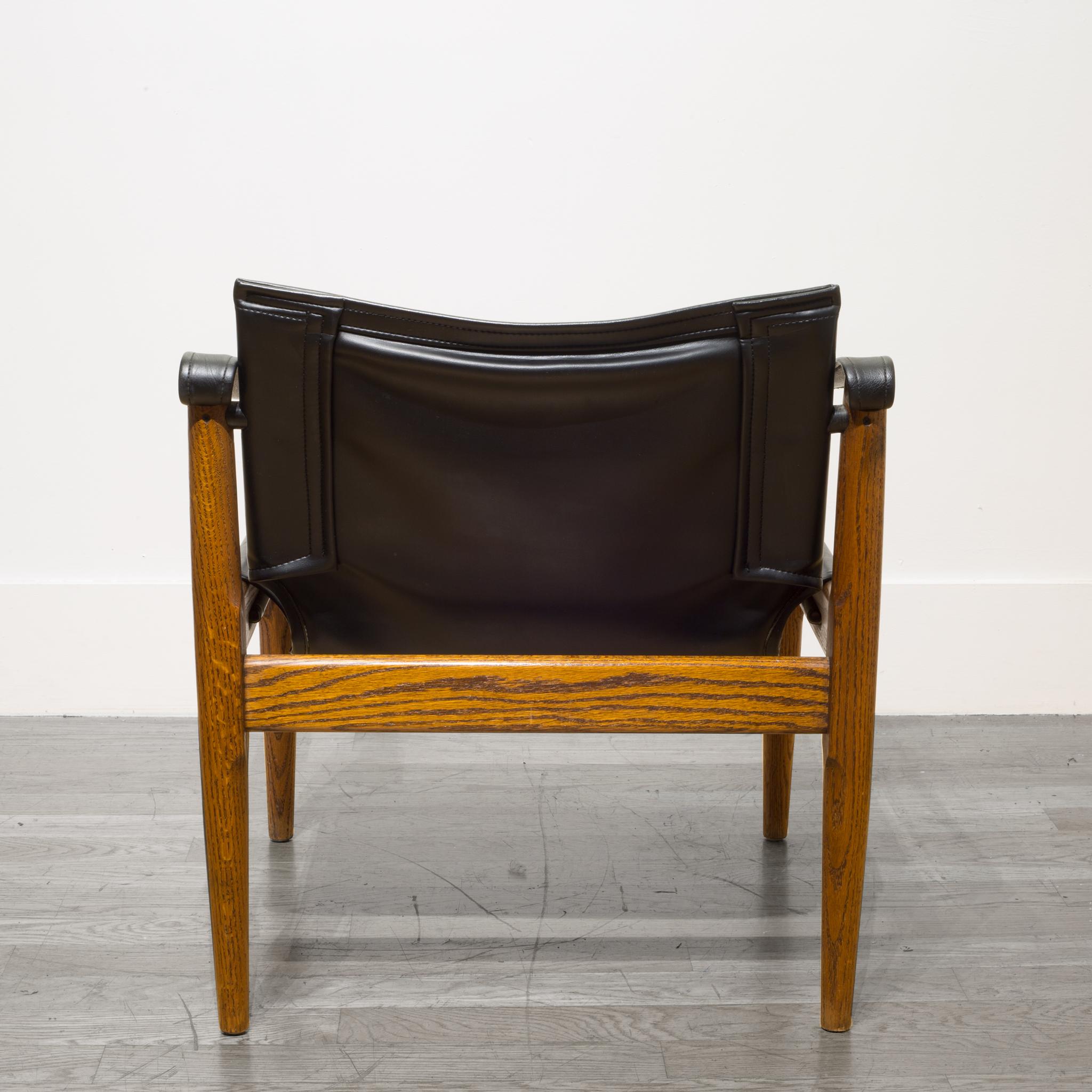 Mid-Century Modern Midcentury Douglas Heaslett for Brown Saltman Sling Chair, circa 1950