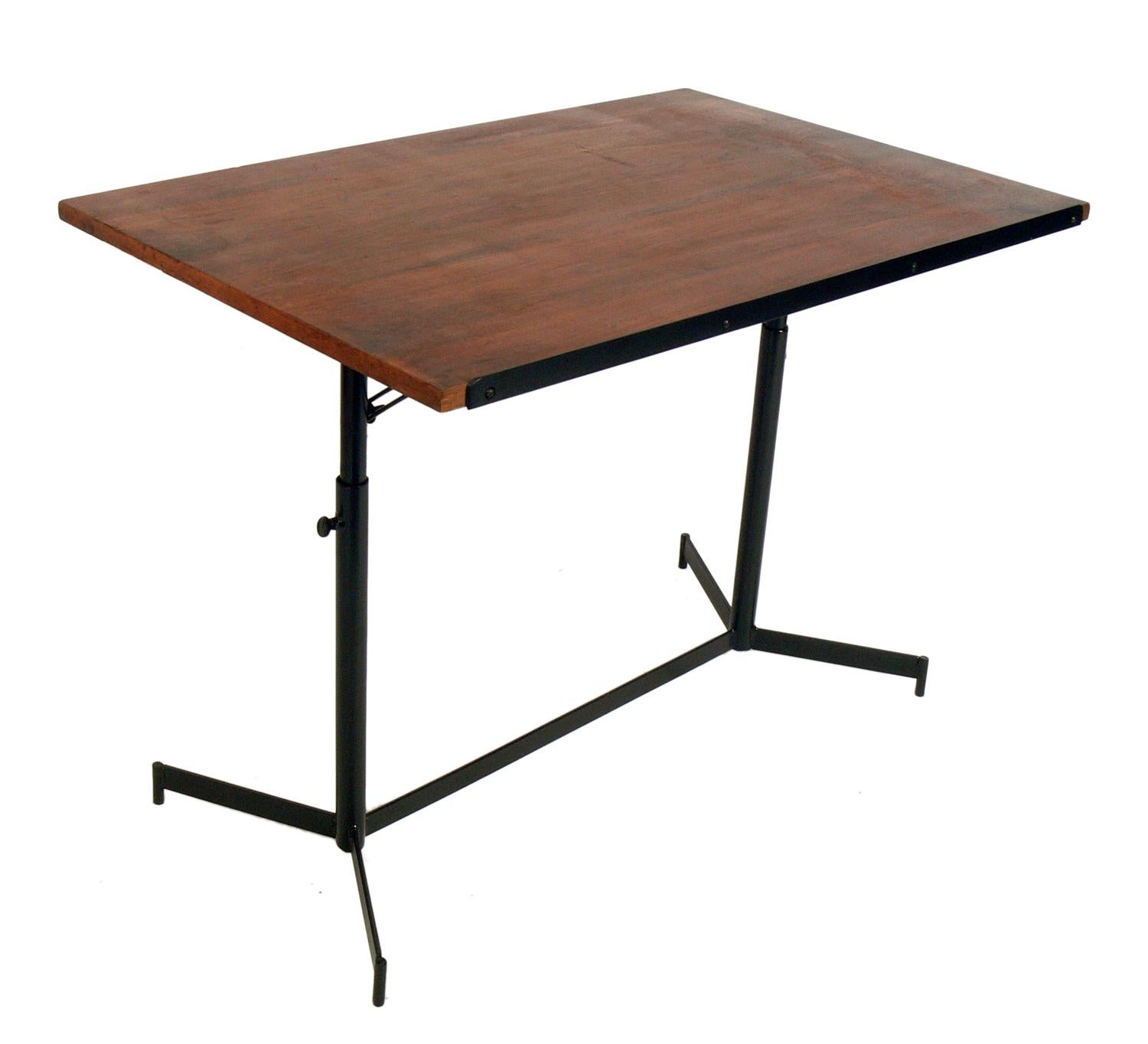 Midcentury Drafting Table or Desk at 1stDibs mid century drafting