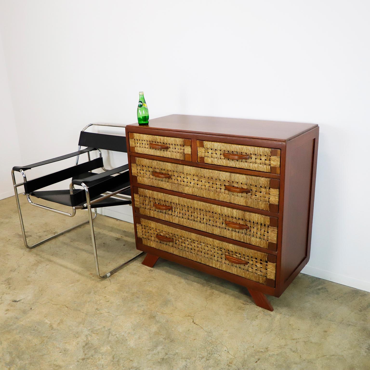 Mexican Midcentury Drawer in the Style of Clara Porset For Sale