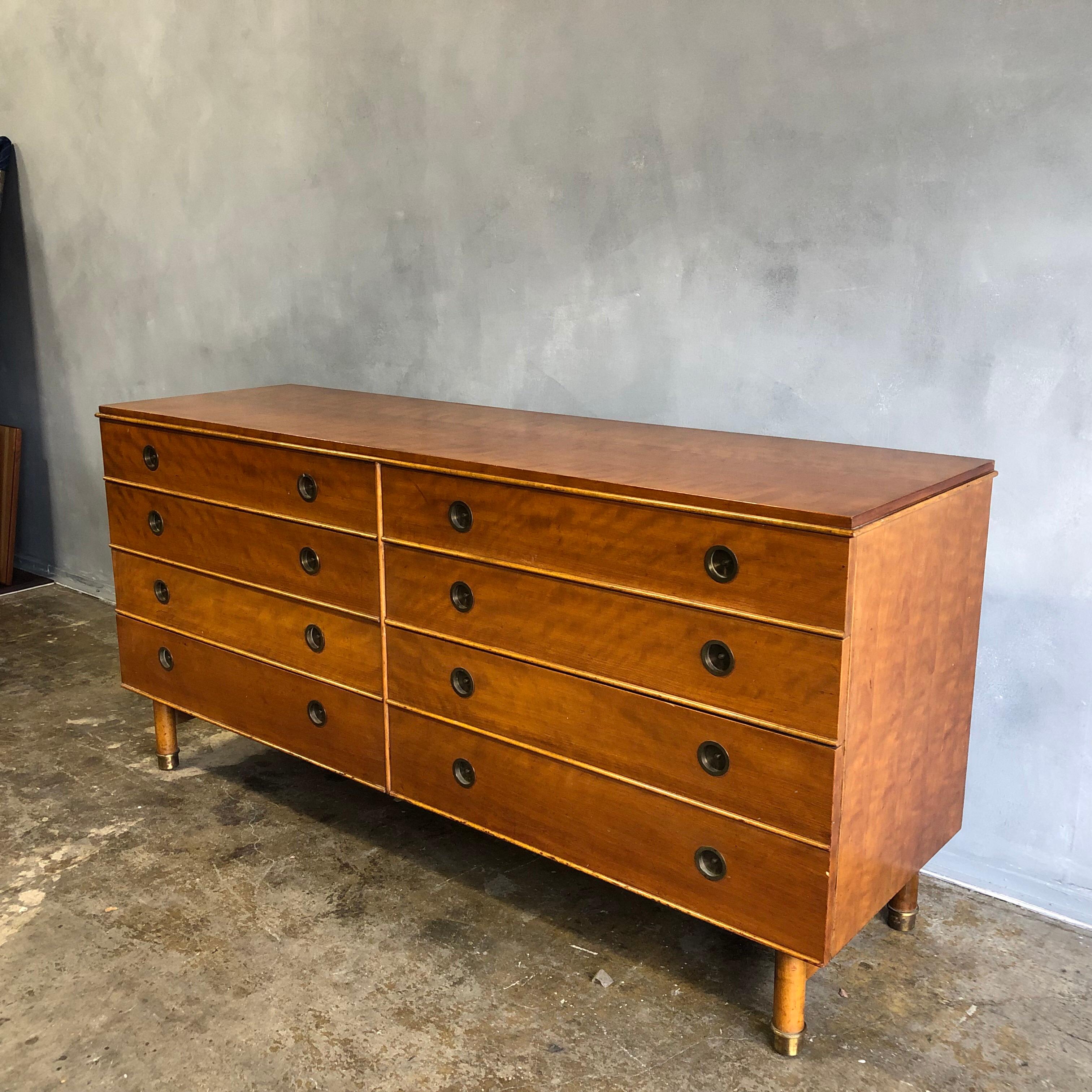 Midcentury Dresser by Renzo Rutili Dresser for Johnson Furniture Co. 5