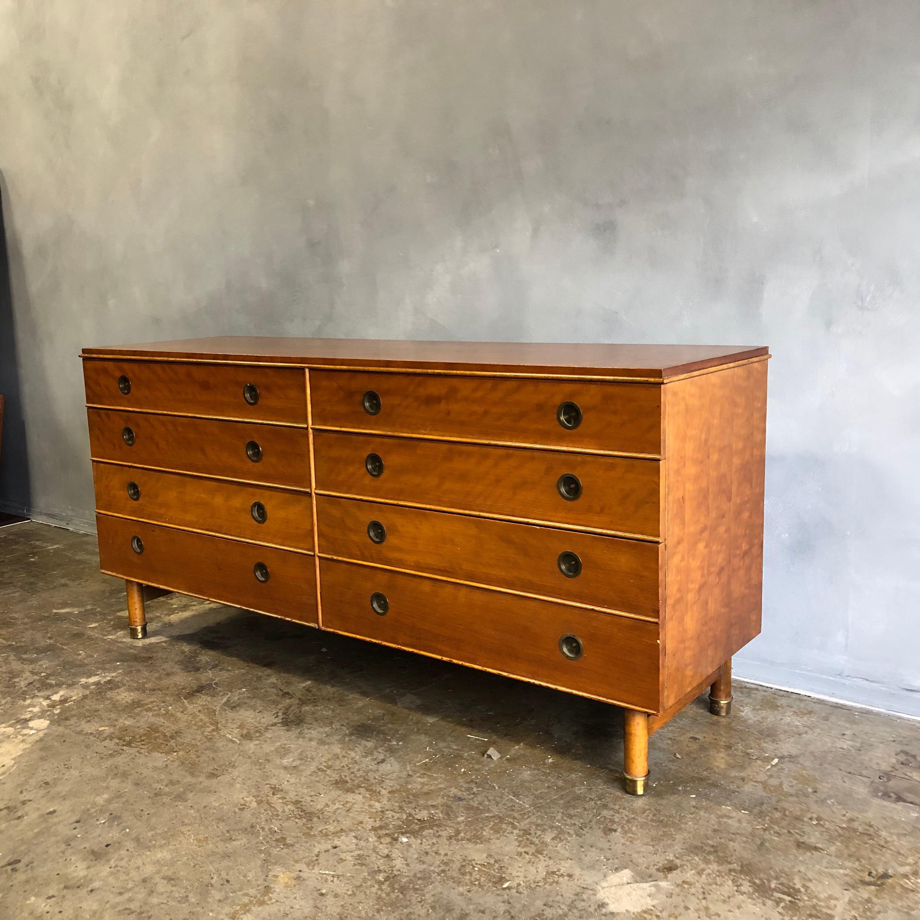 Midcentury Dresser by Renzo Rutili Dresser for Johnson Furniture Co. 6