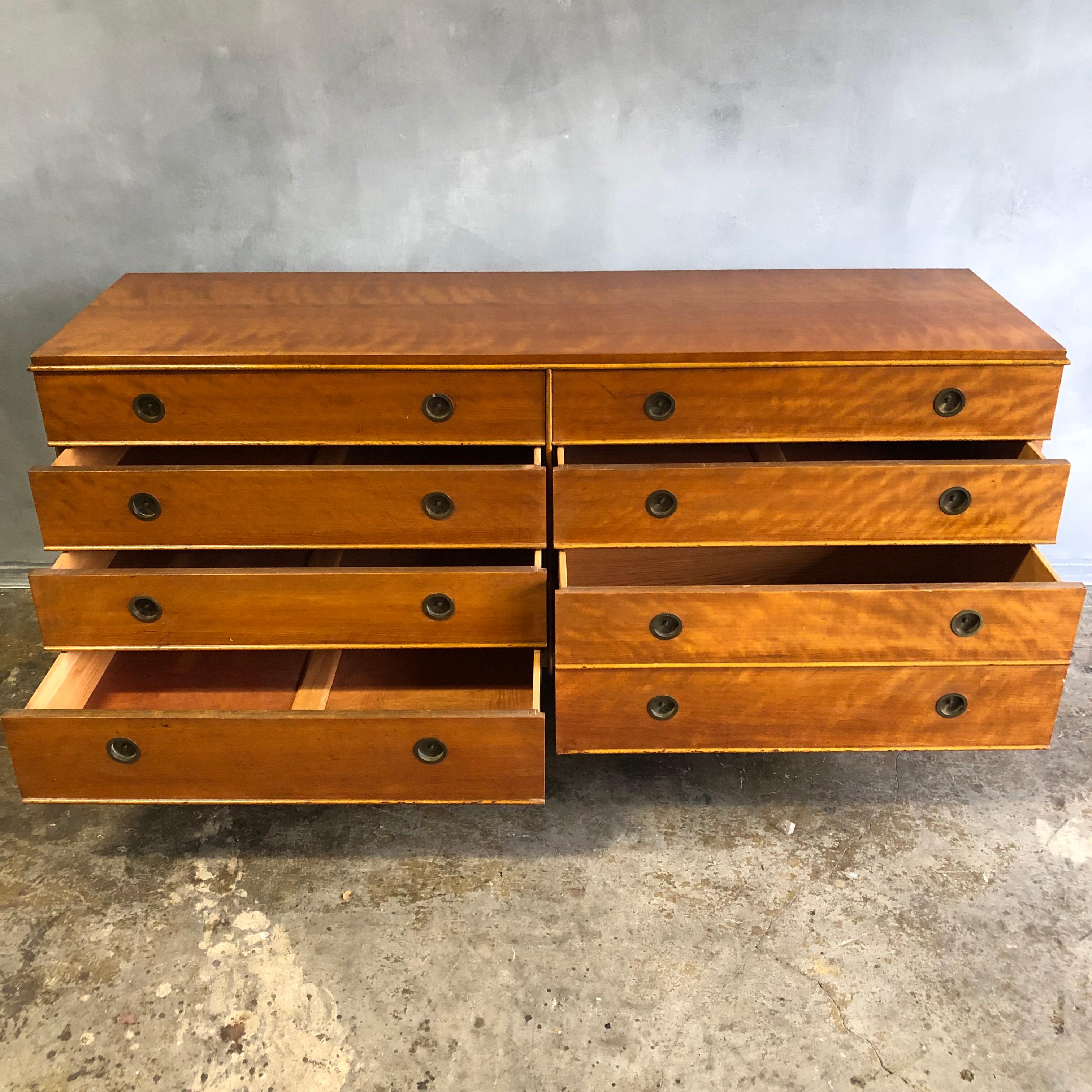 American Midcentury Dresser by Renzo Rutili Dresser for Johnson Furniture Co.