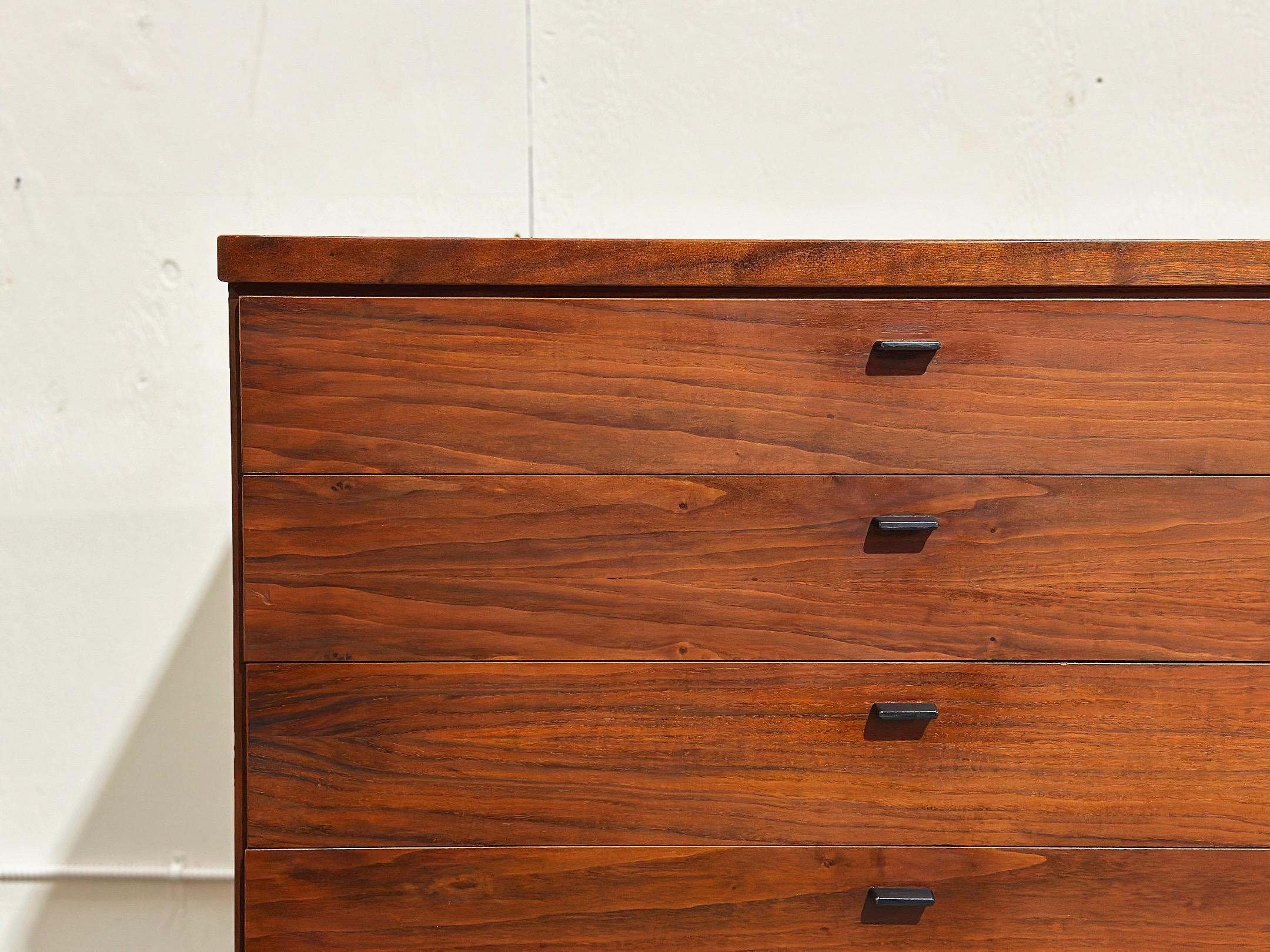 Vintage mid century modern chest of drawers by Jack Cartwright for Founders. Part of his 
