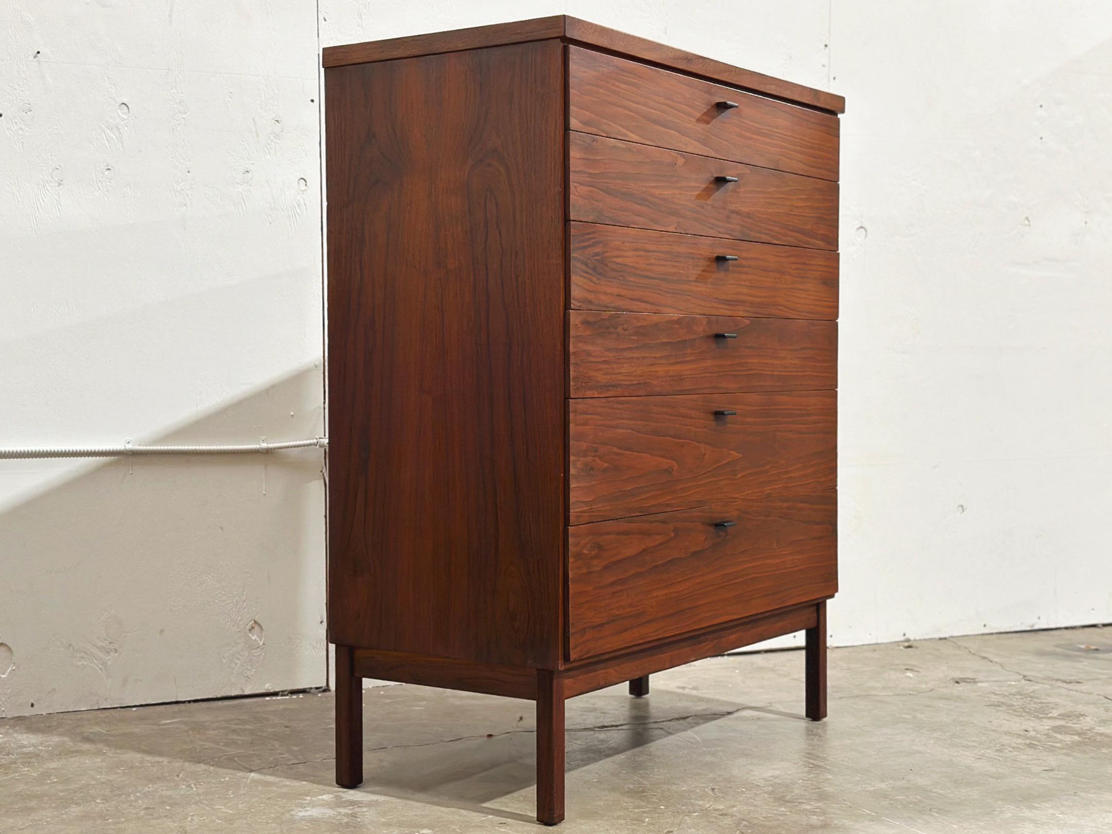 American Midcentury Dresser - Jack Cartwright - Founders Patterns 10 - Tall Highboy Chest