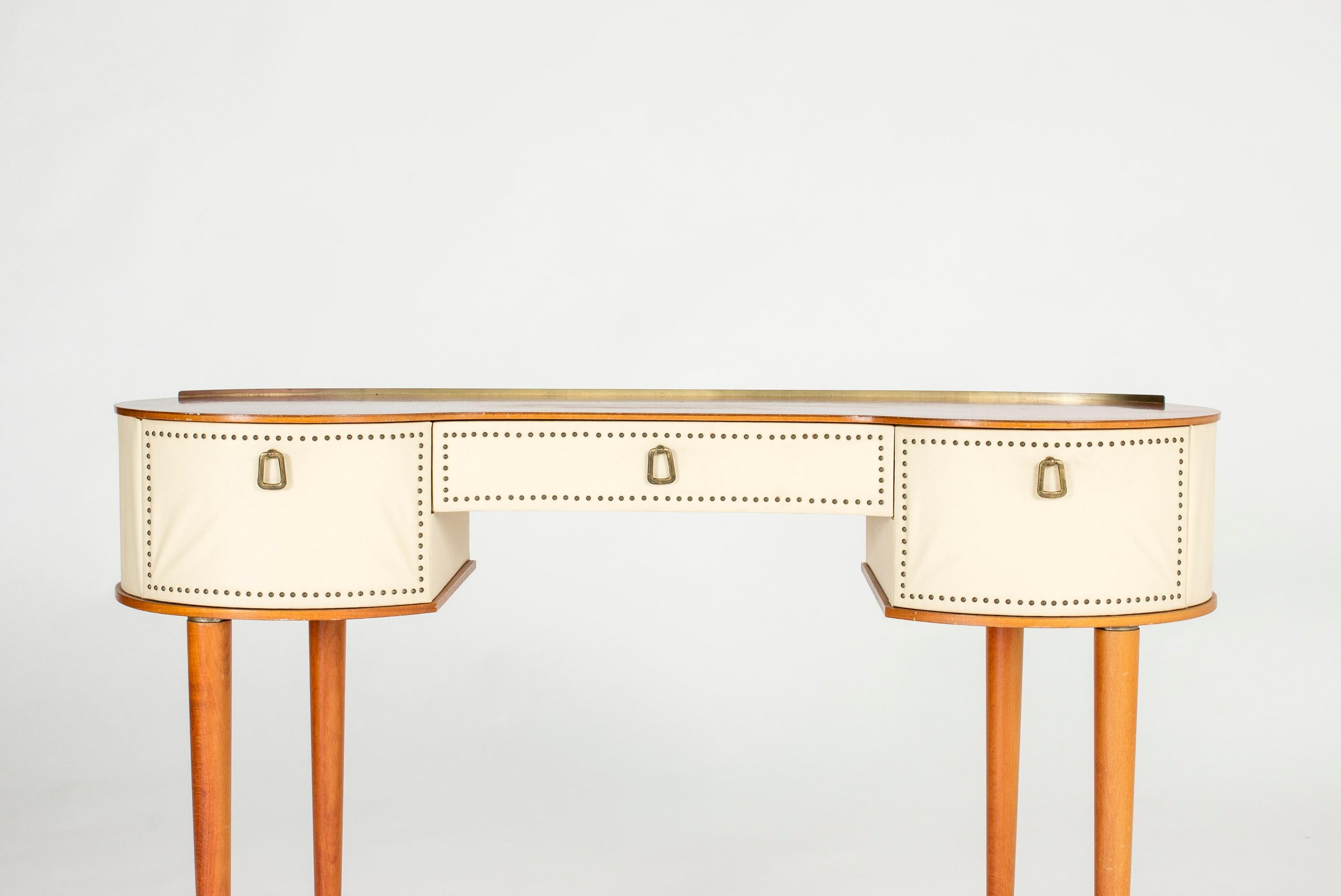 Midcentury Dressing Table by Halvdan Pettersson In Good Condition In Stockholm, SE