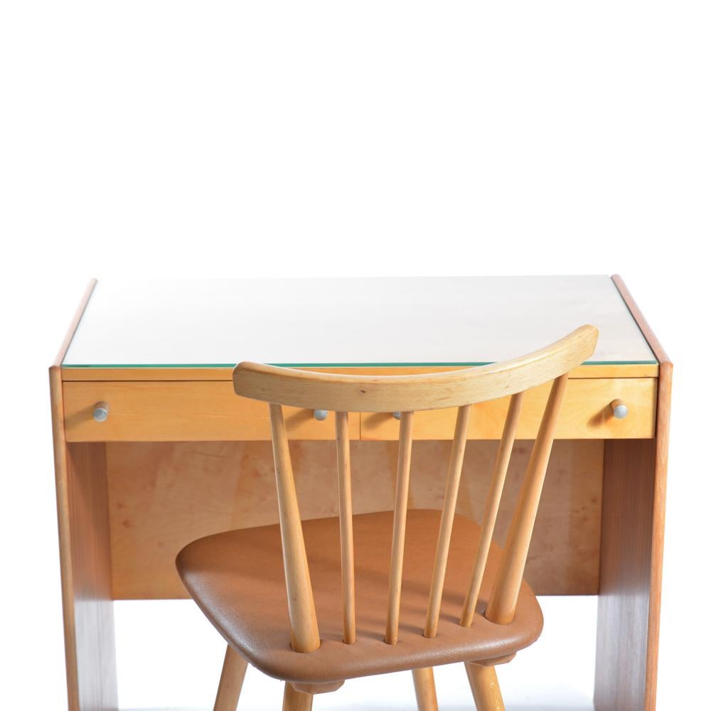 Metal Midcentury Dressing Table/ Desk with Drawers, UP Zavody, Czechoslovakia, 1972 For Sale