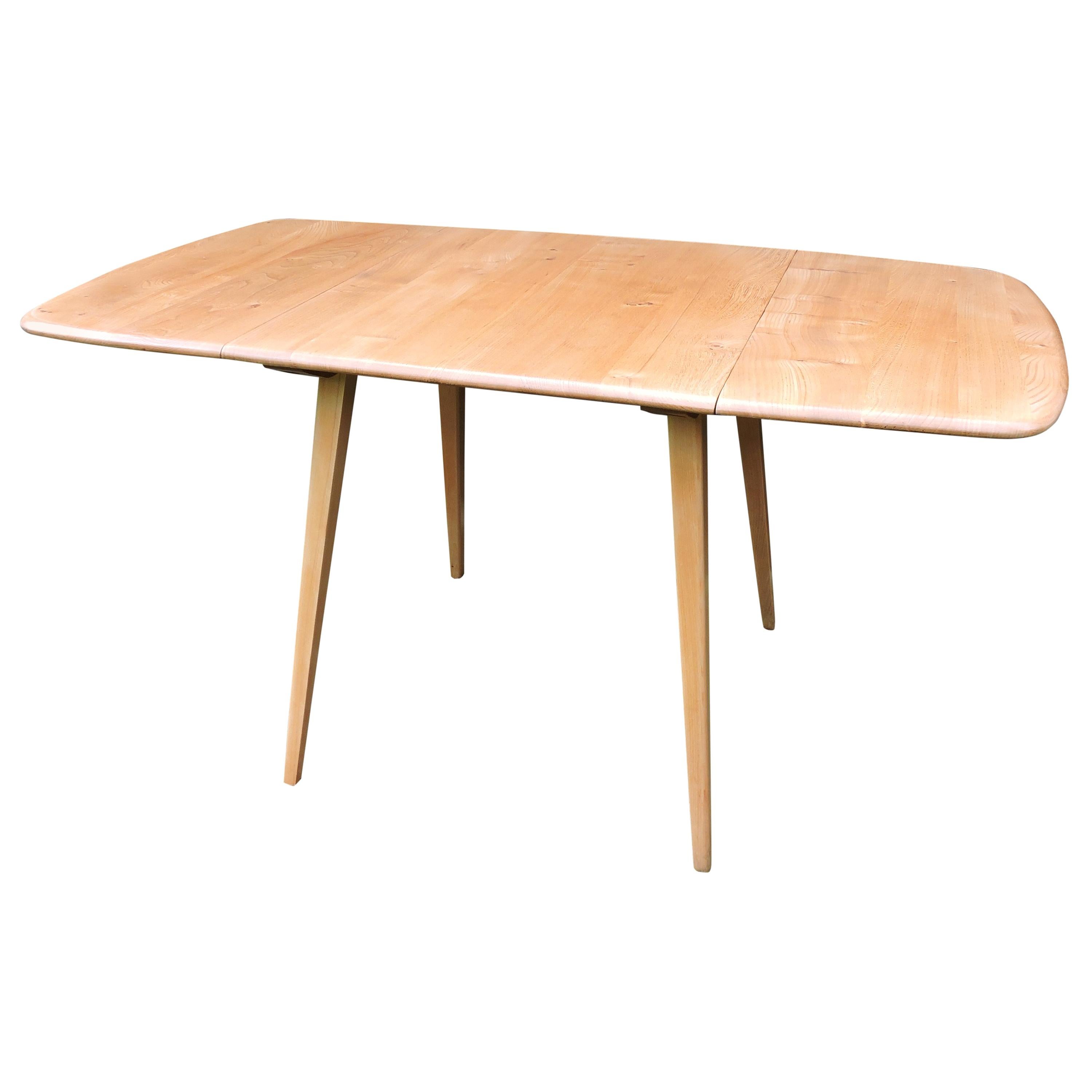 Midcentury Drop-Leaf Dining Table by Lucian Ercolani for Ercol, 1960s