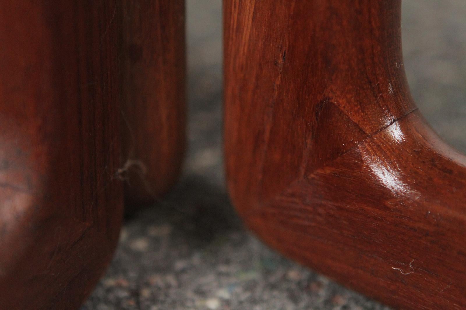 Midcentury Drop-Leaf Teak Dining Table by Peter Hvidt, circa 1960 4