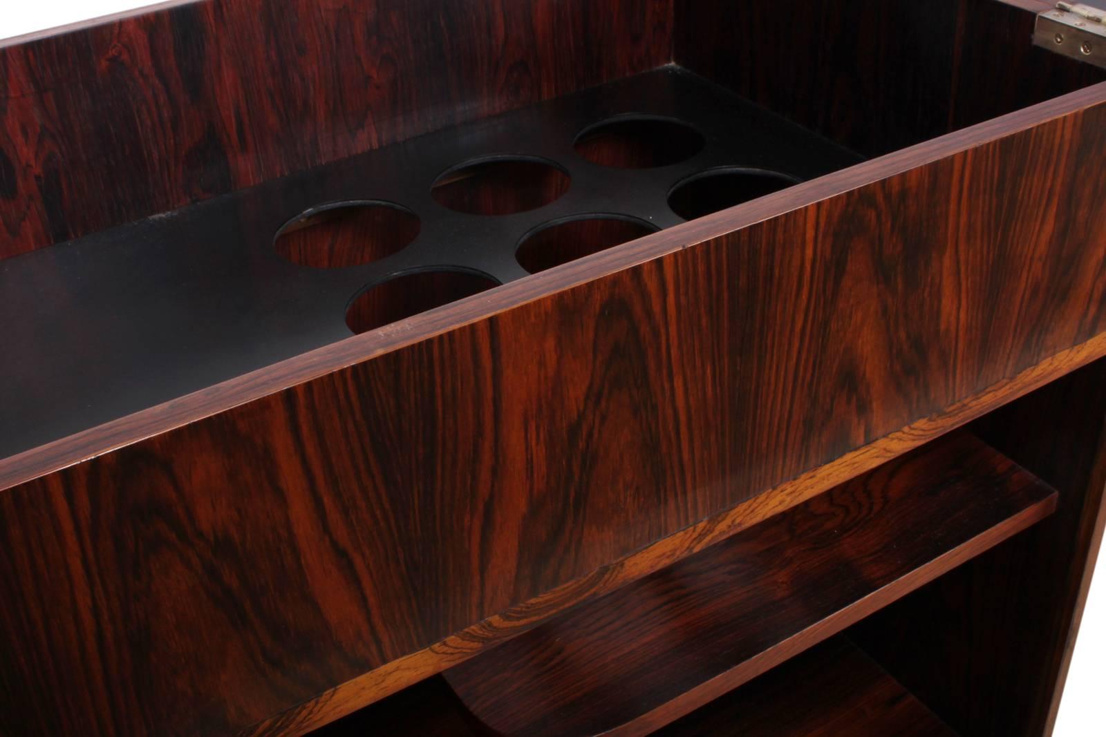 Midcentury Dry Bar in Rosewood by Mogens Kold 1
