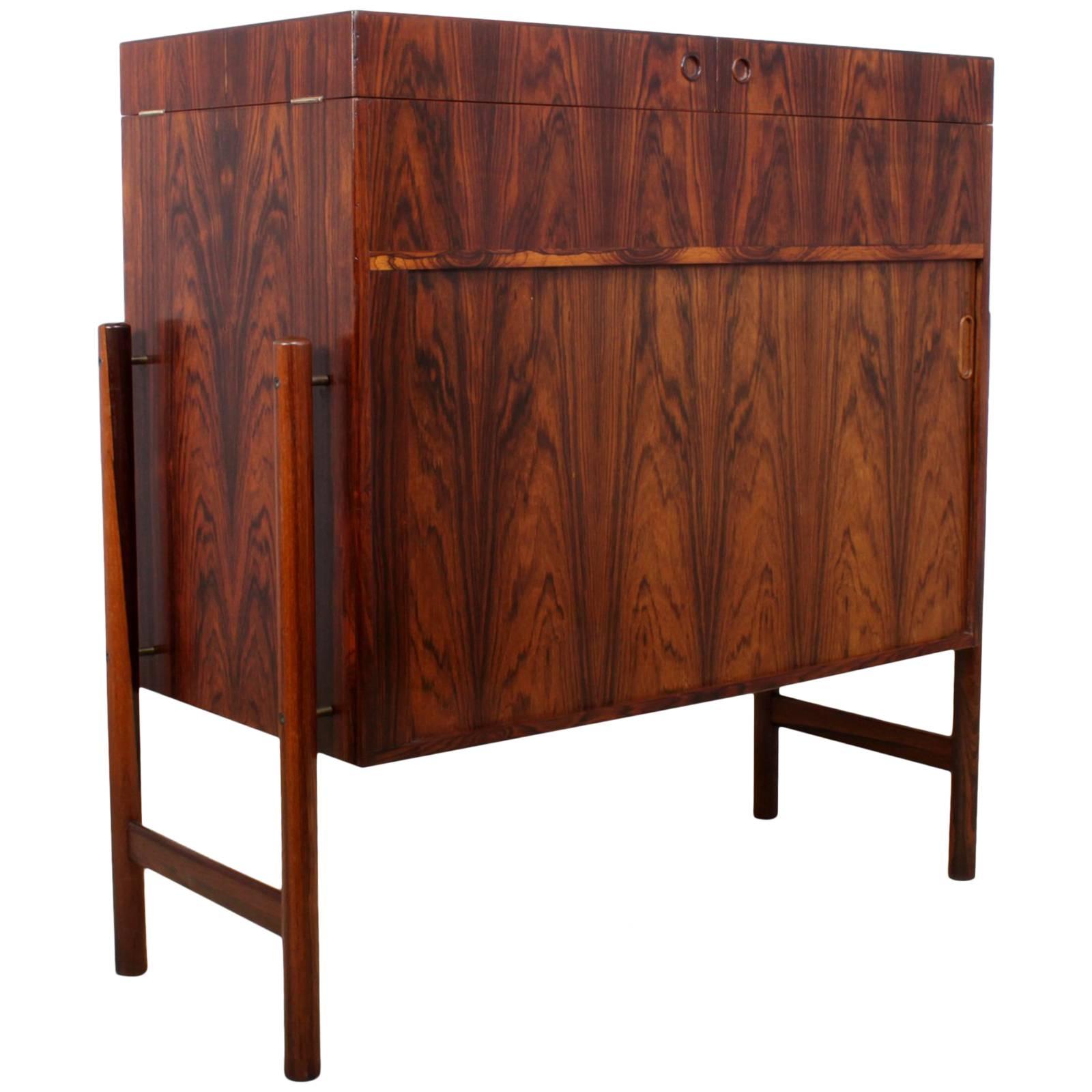 Midcentury Dry Bar in Rosewood by Mogens Kold