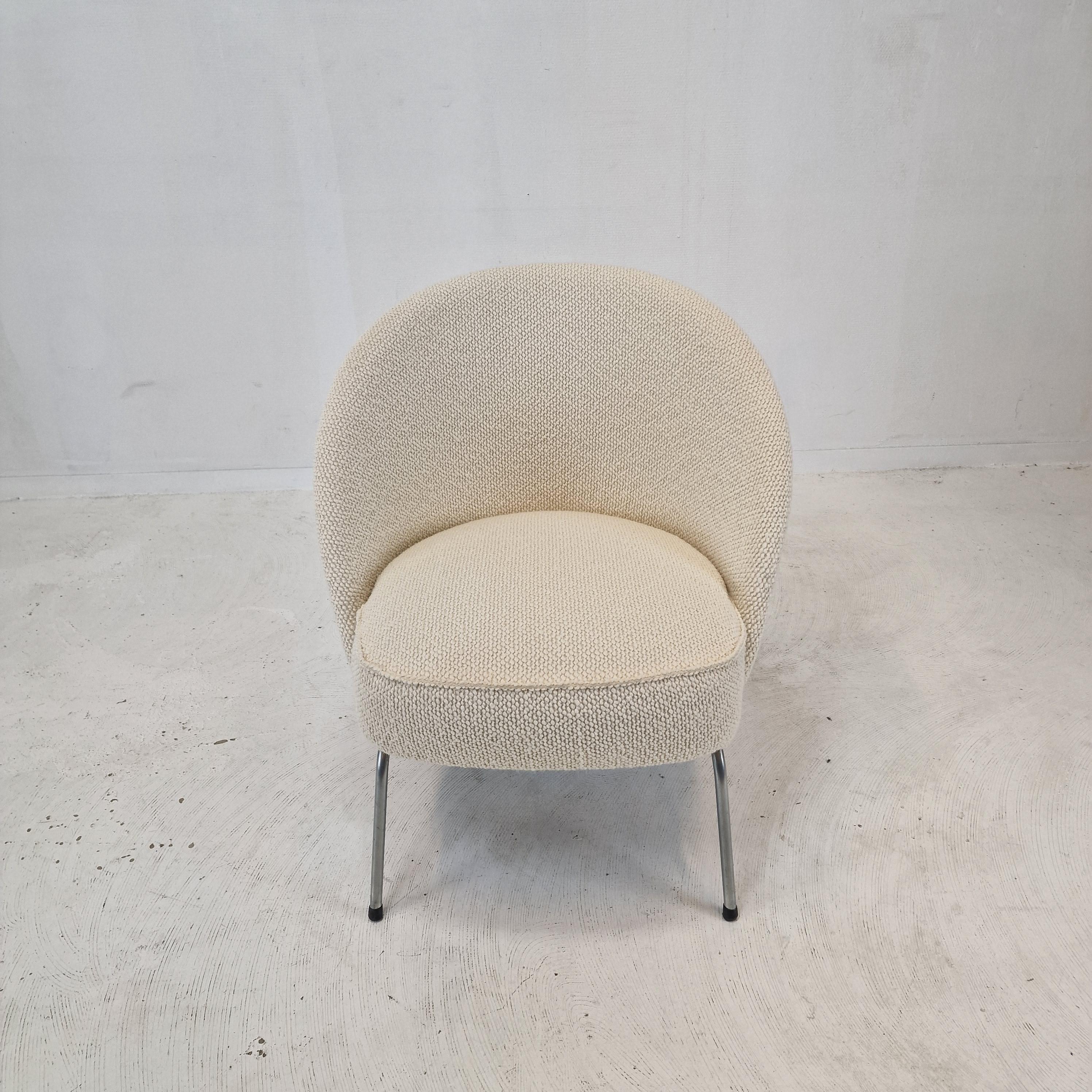 Late 20th Century Midcentury Dutch Cocktail or Side Chair, 1970s For Sale