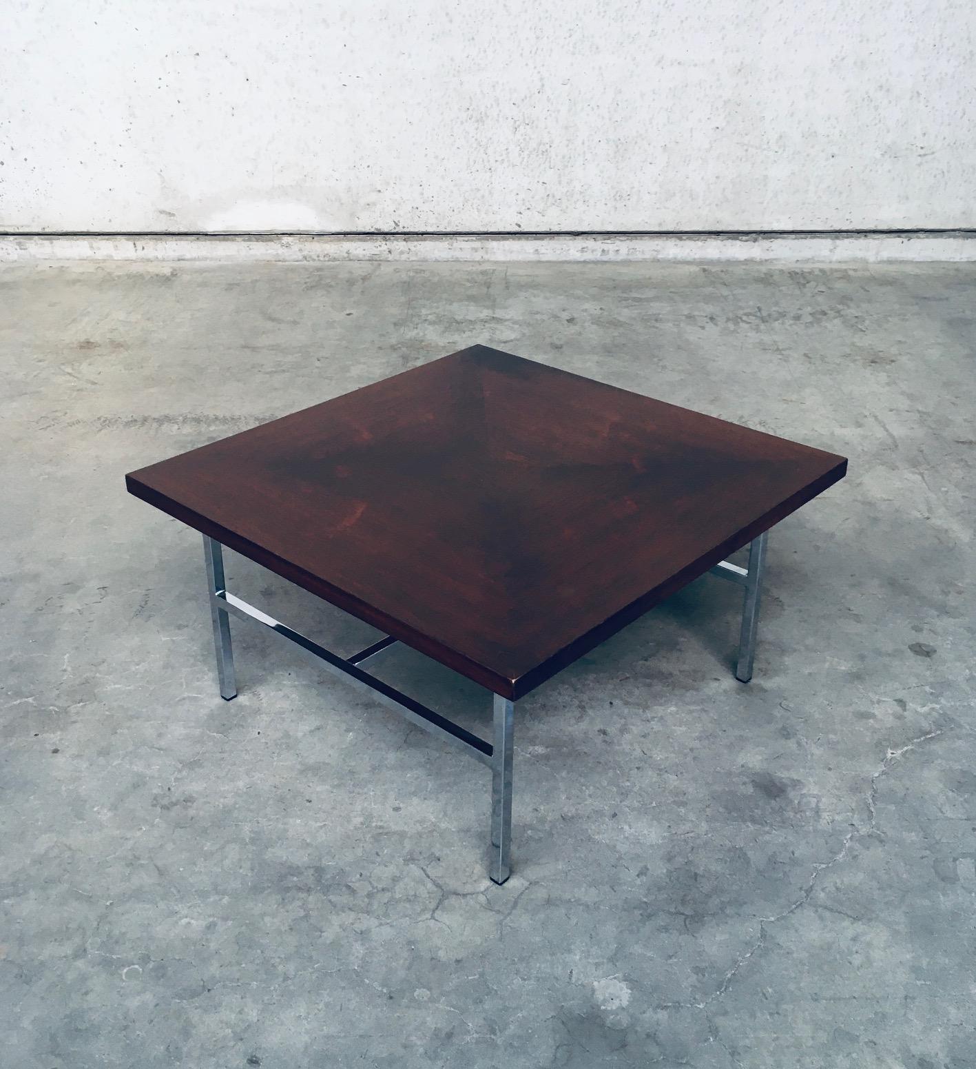 Midcentury Dutch Design Coffee Table, Netherlands 1960's For Sale 3