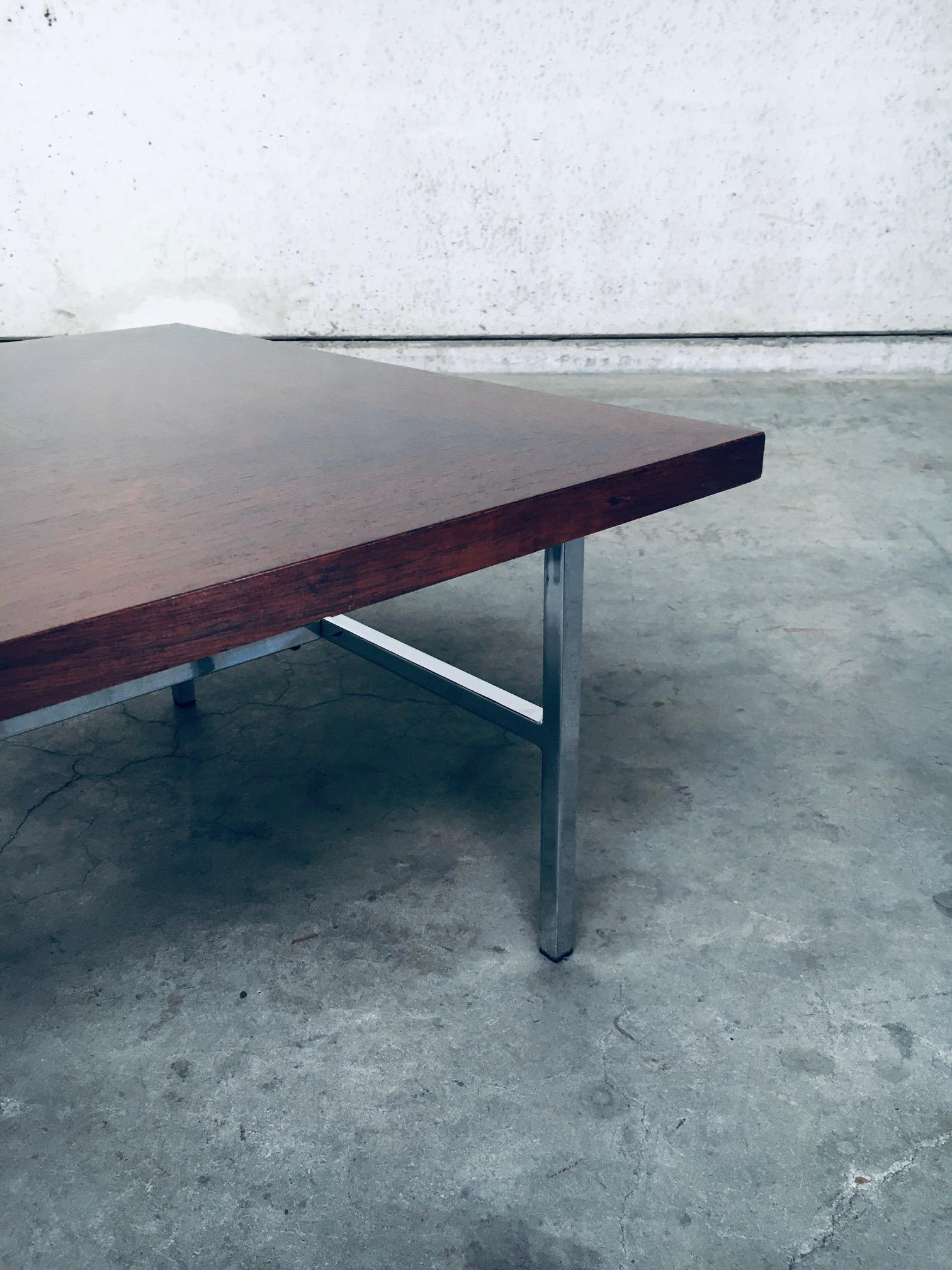 Midcentury Dutch Design Coffee Table, Netherlands 1960's For Sale 5
