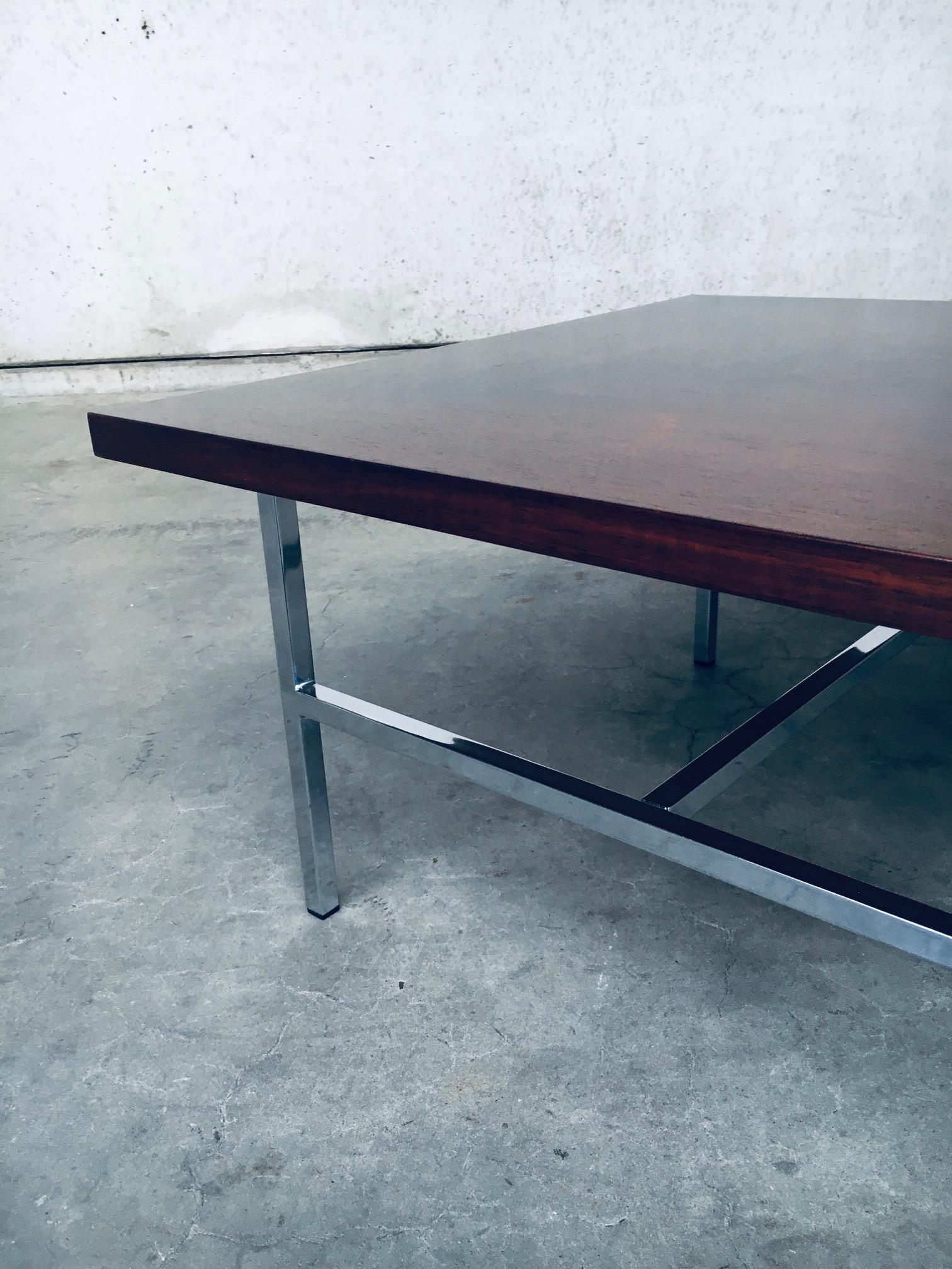 Midcentury Dutch Design Coffee Table, Netherlands 1960's For Sale 6