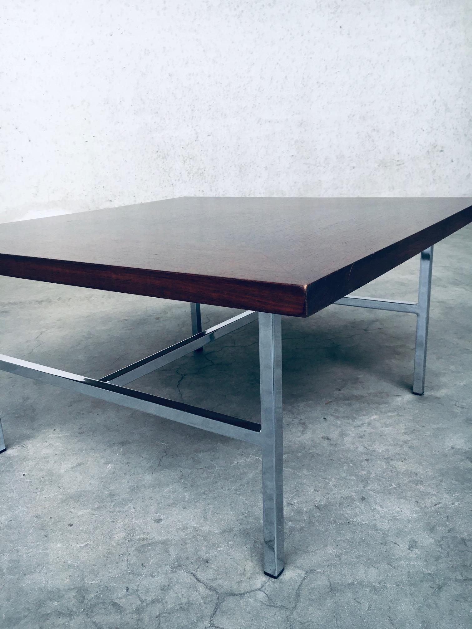 Midcentury Dutch Design Coffee Table, Netherlands 1960's For Sale 7