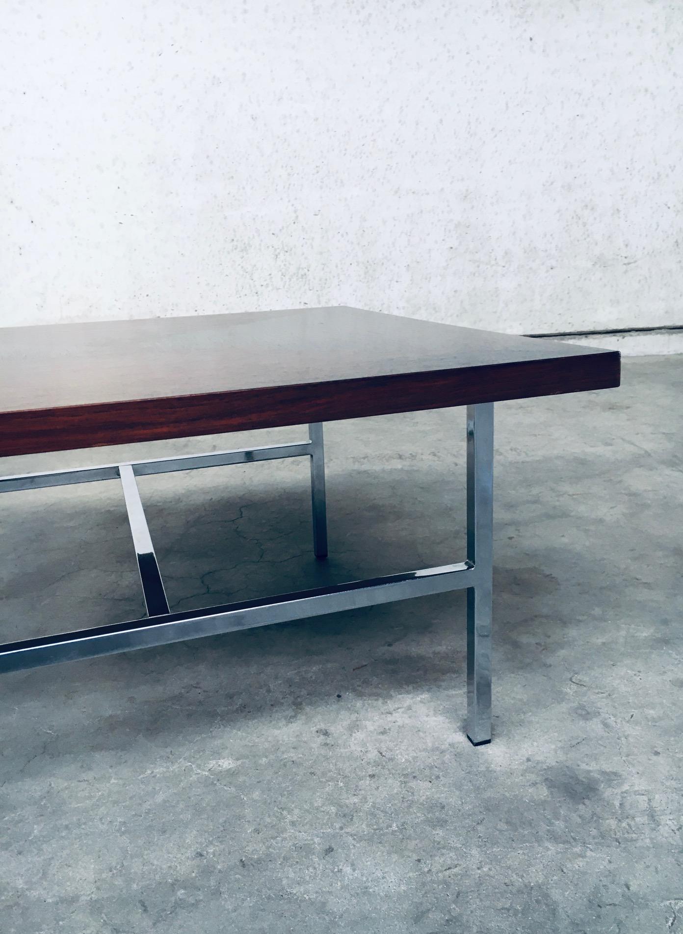 Midcentury Dutch Design Coffee Table, Netherlands 1960's For Sale 9