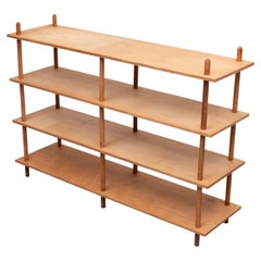 Midcentury Dutch design 'Stokkenkast' wall unit by Willem Lutjens 1950s Holland
