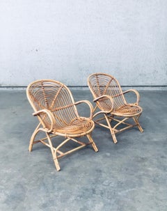 Midcentury Dutch Design "TRIO" Lounge Chair set by Rohe Noordwolde Holland
