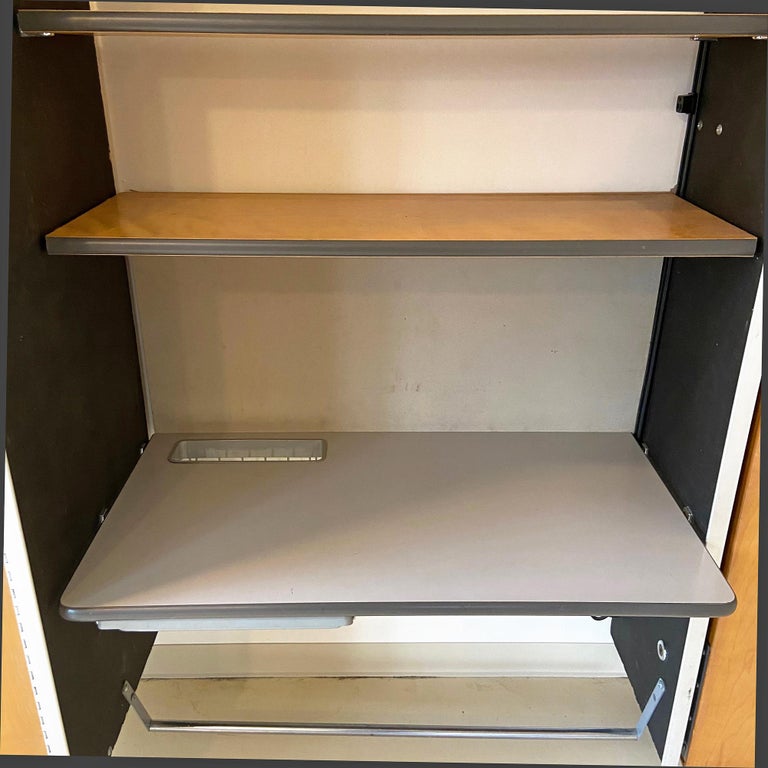 Midcentury Eames Contract Storage 'ECS' Unit In Good Condition For Sale In BROOKLYN, NY