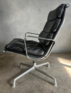Midcentury Eames for Herman Miller Soft Pad Lounge Chair