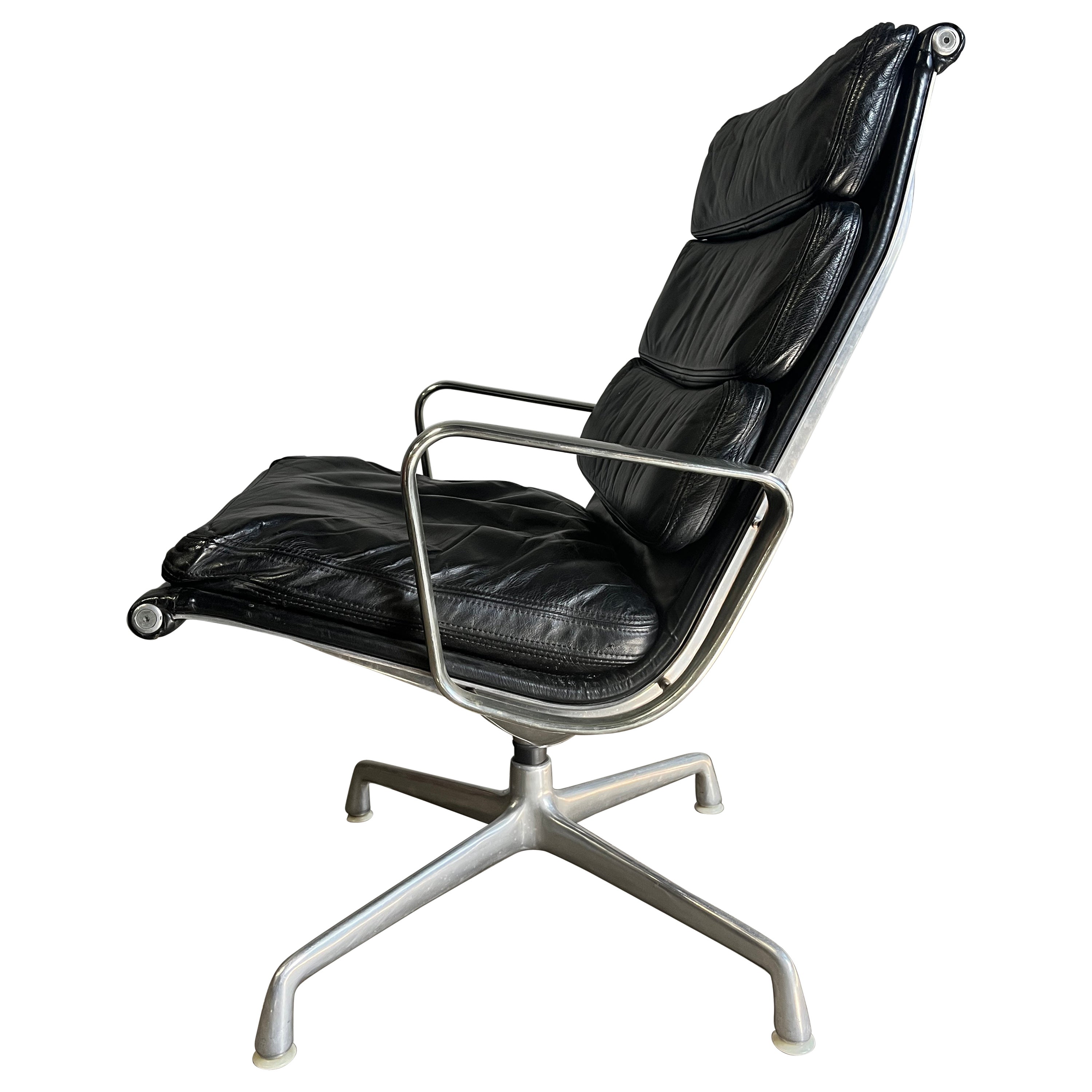 Midcentury Eames for Herman Miller Soft Pad Lounge Chair