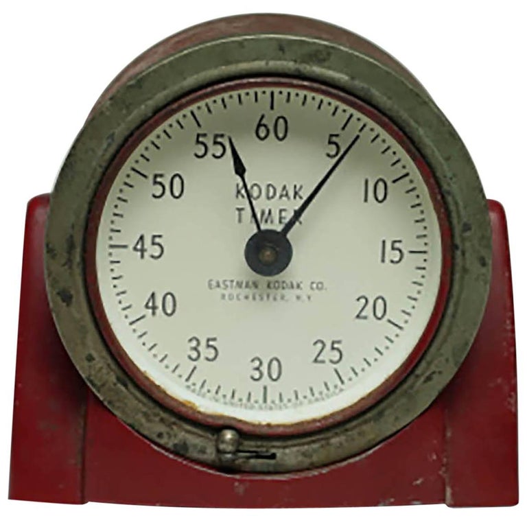 Midcentury Eastman Kodak Photography Timer, circa 1960s For Sale at 1stDibs